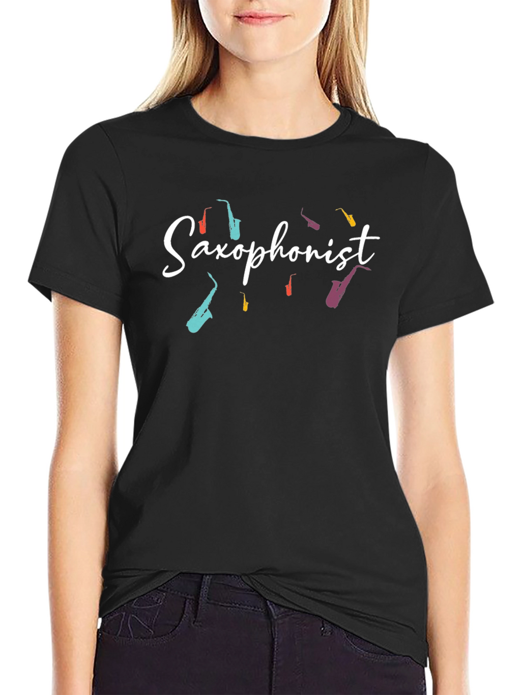 Saxophonist Graphic T-Shirt - Music Lover Tee