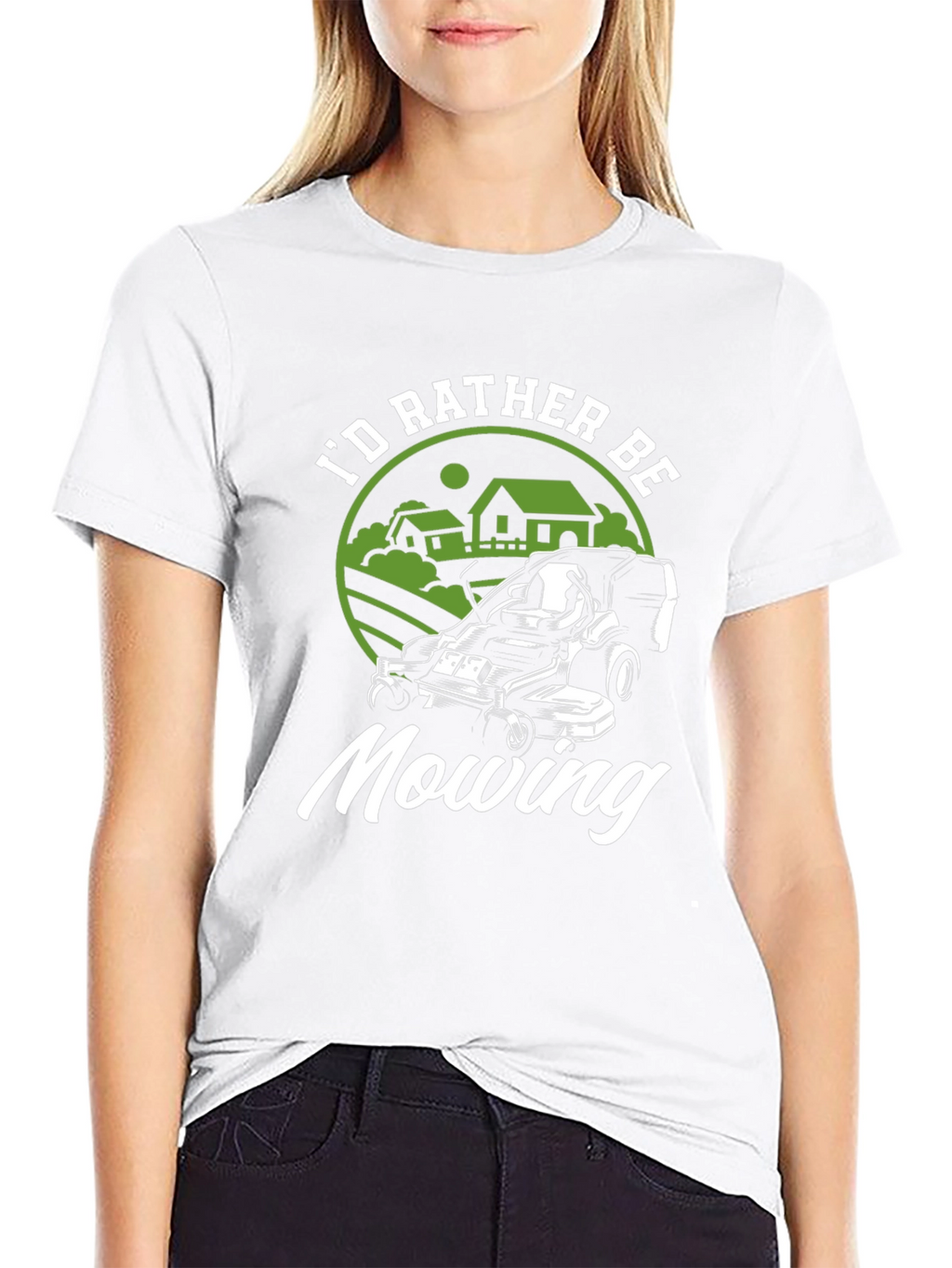 Id Rather Be Mowing T-Shirt