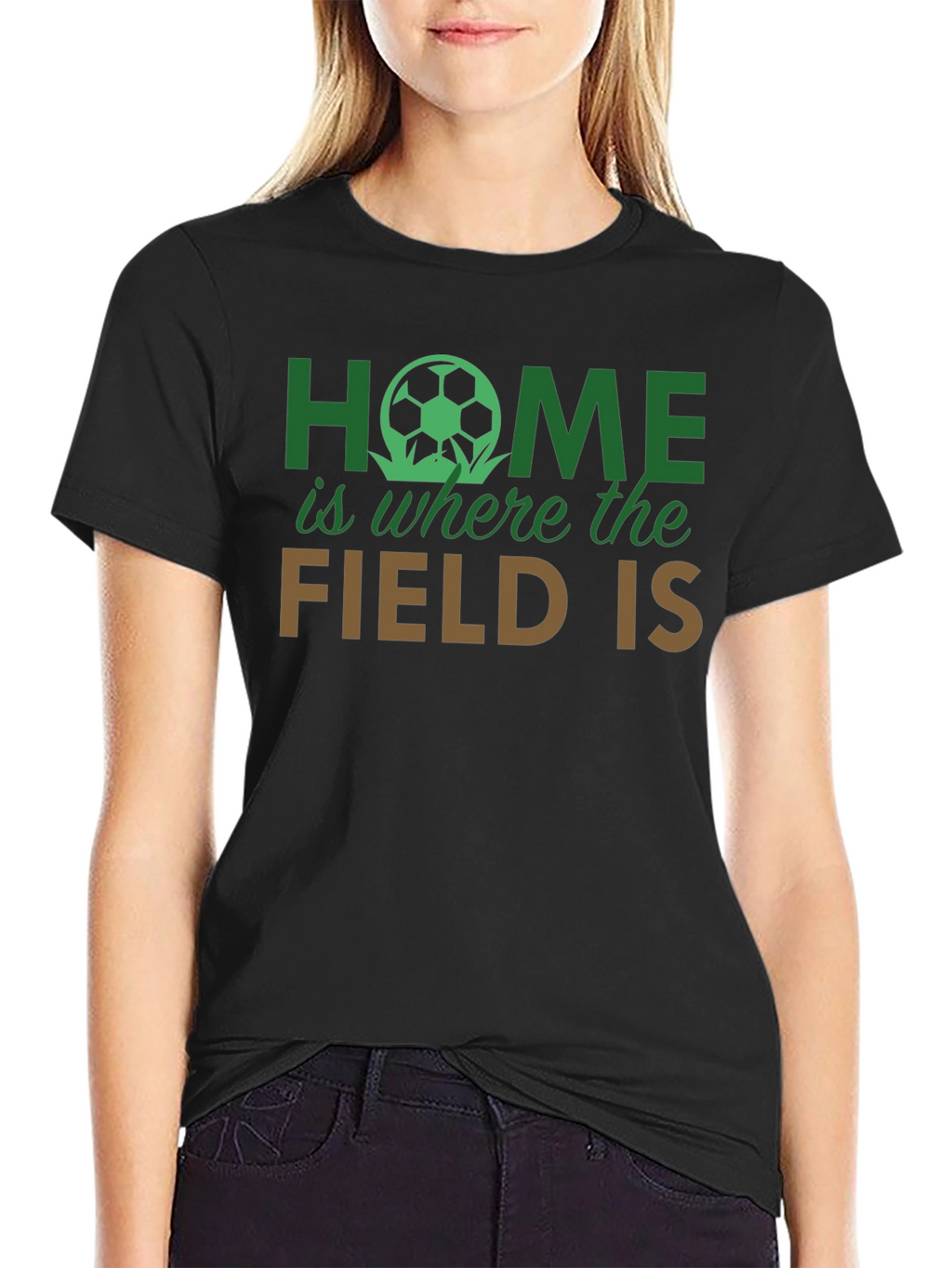 Home is Where the Field Is Graphic T-Shirt