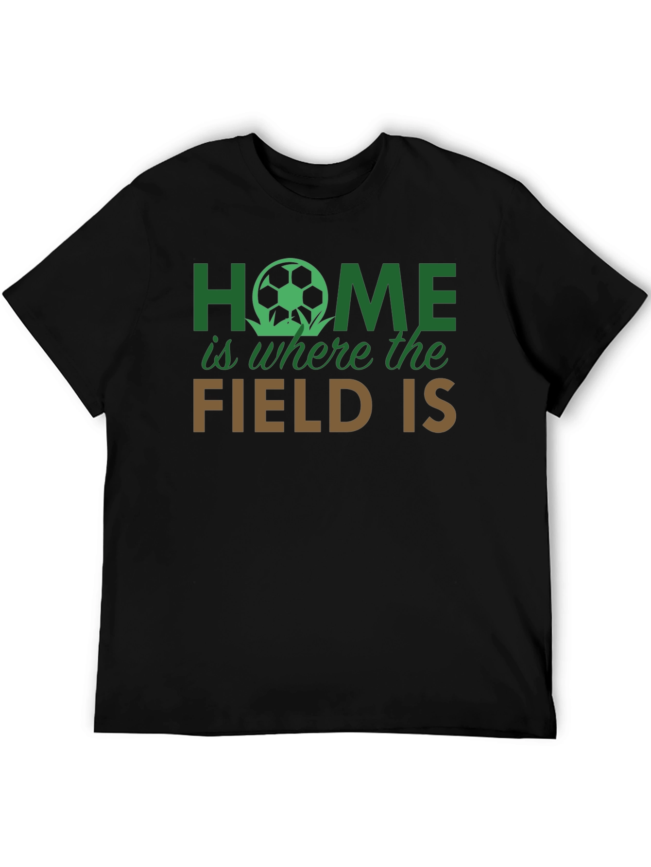 Home is Where the Field Is Graphic T-Shirt