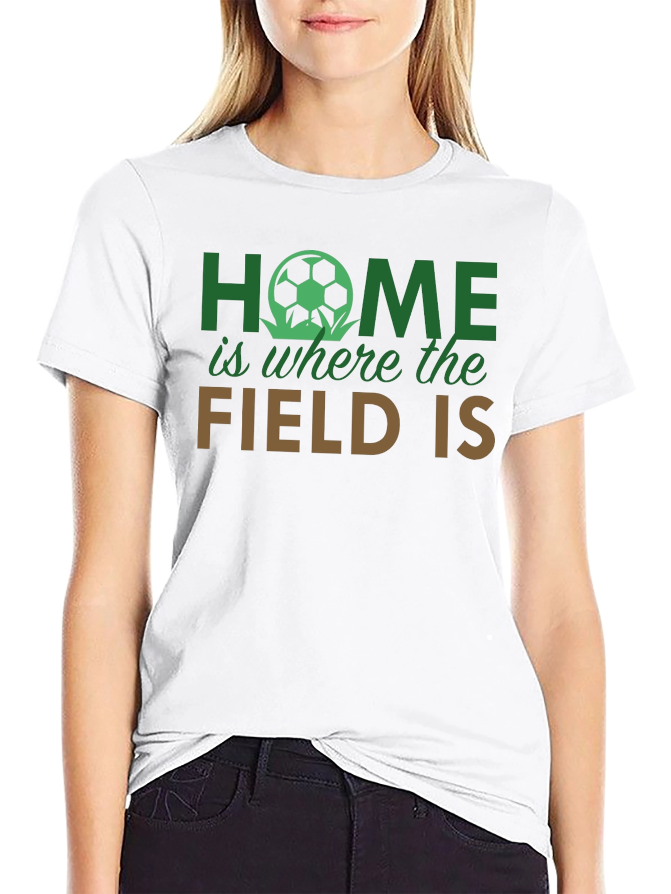 Home is Where the Field Is Graphic T-Shirt