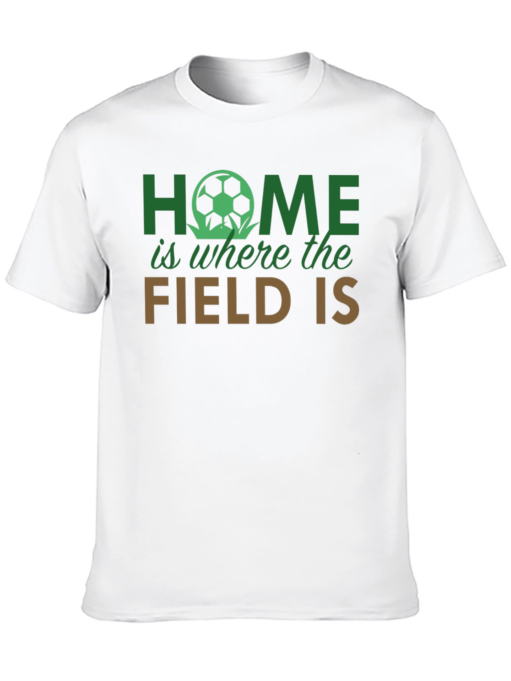 Home is Where the Field Is Graphic T-Shirt