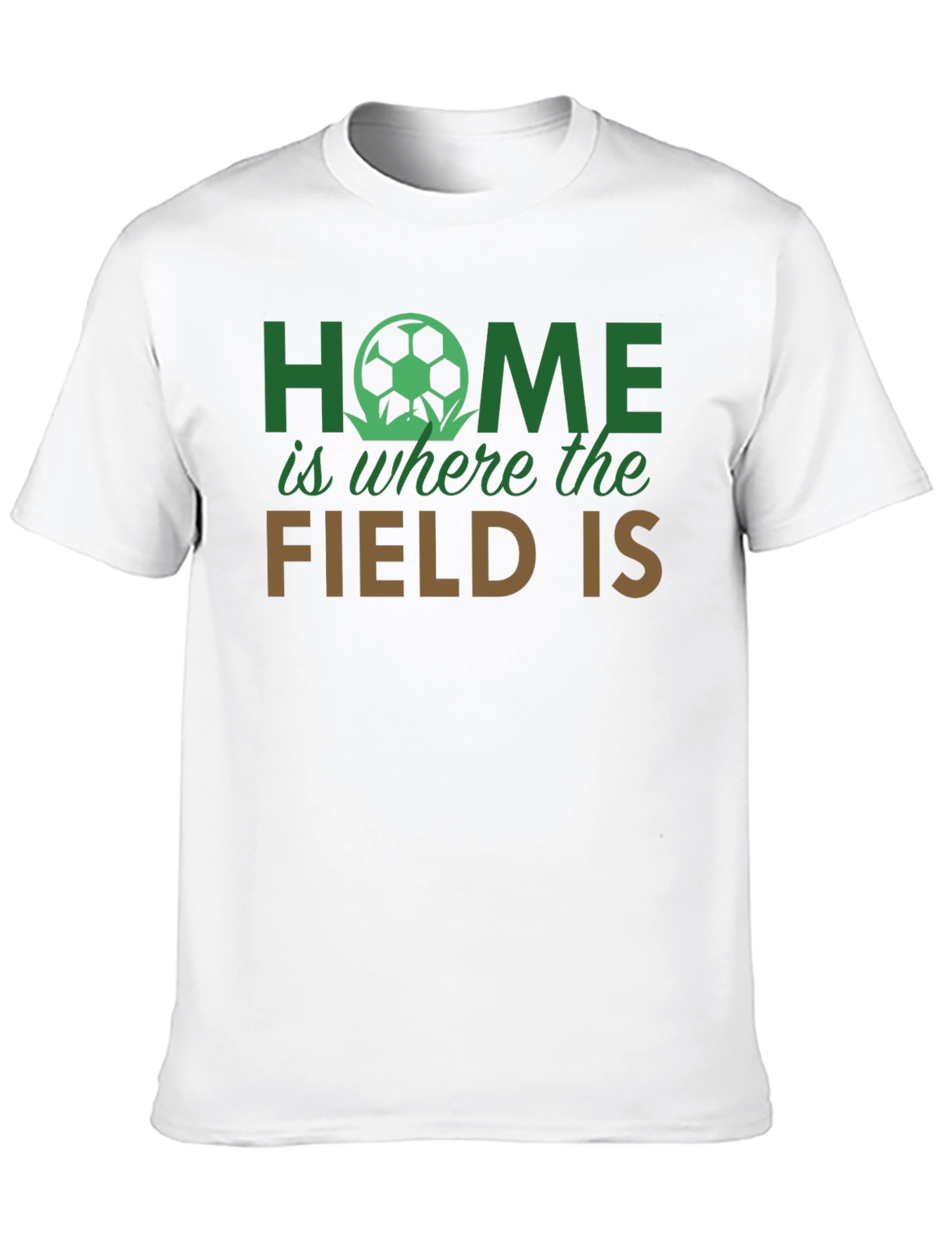 Home is Where the Field Is Graphic T-Shirt