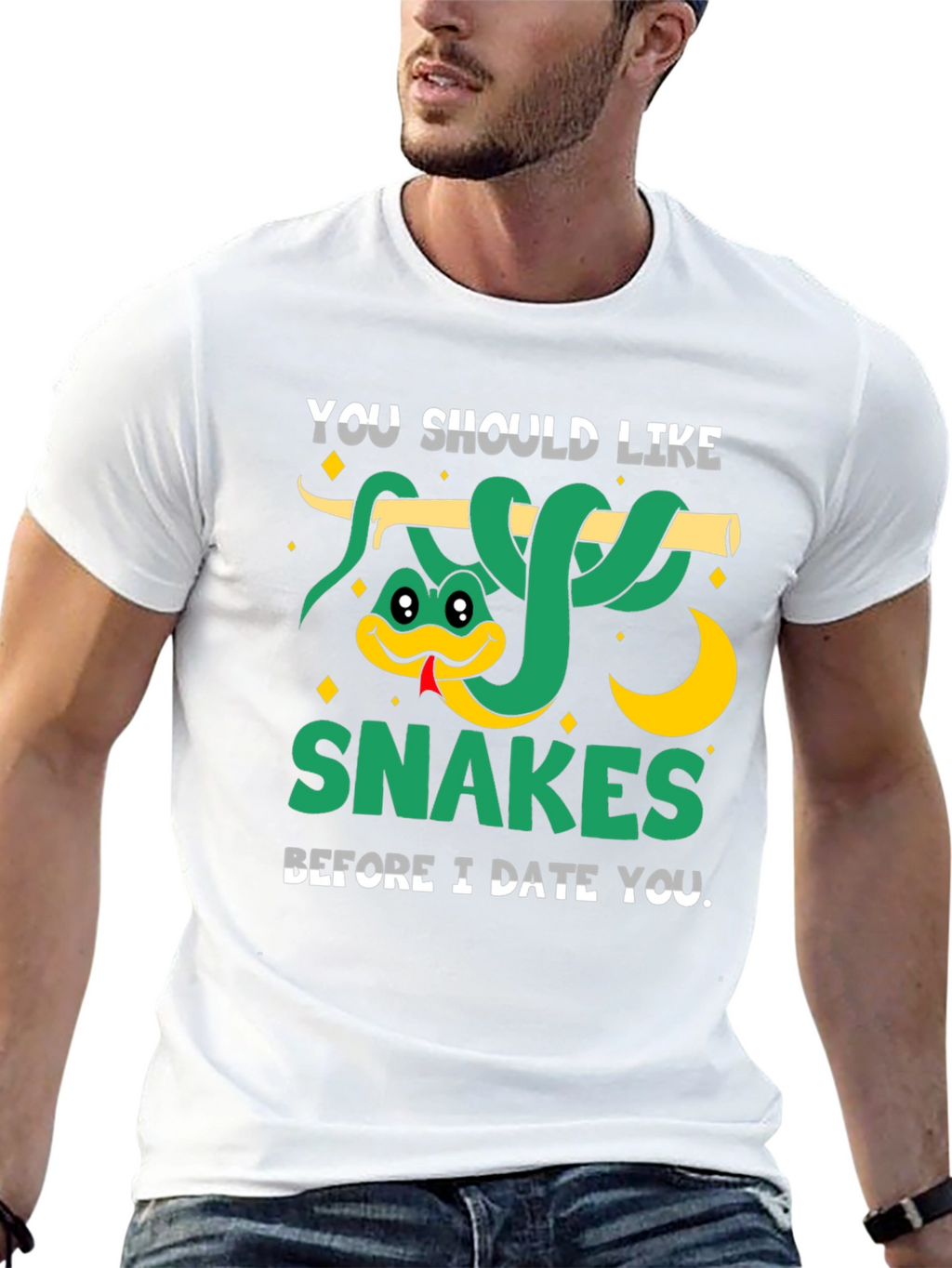 You Should Like Snakes Graphic T-Shirt