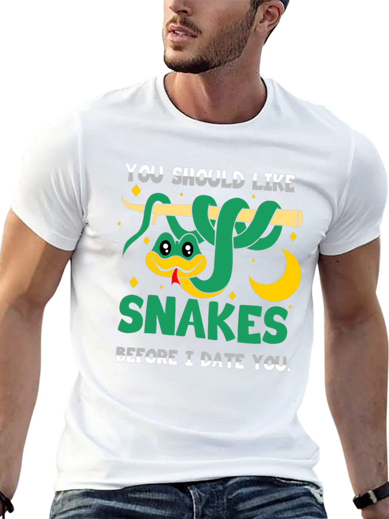 You Should Like Snakes Graphic T-Shirt