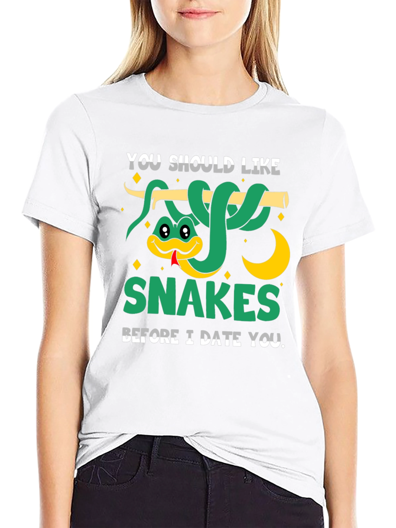 You Should Like Snakes Graphic T-Shirt
