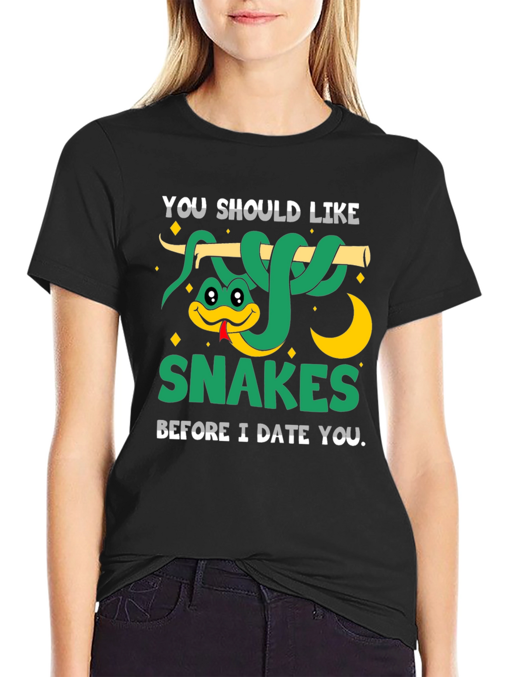 You Should Like Snakes Graphic T-Shirt