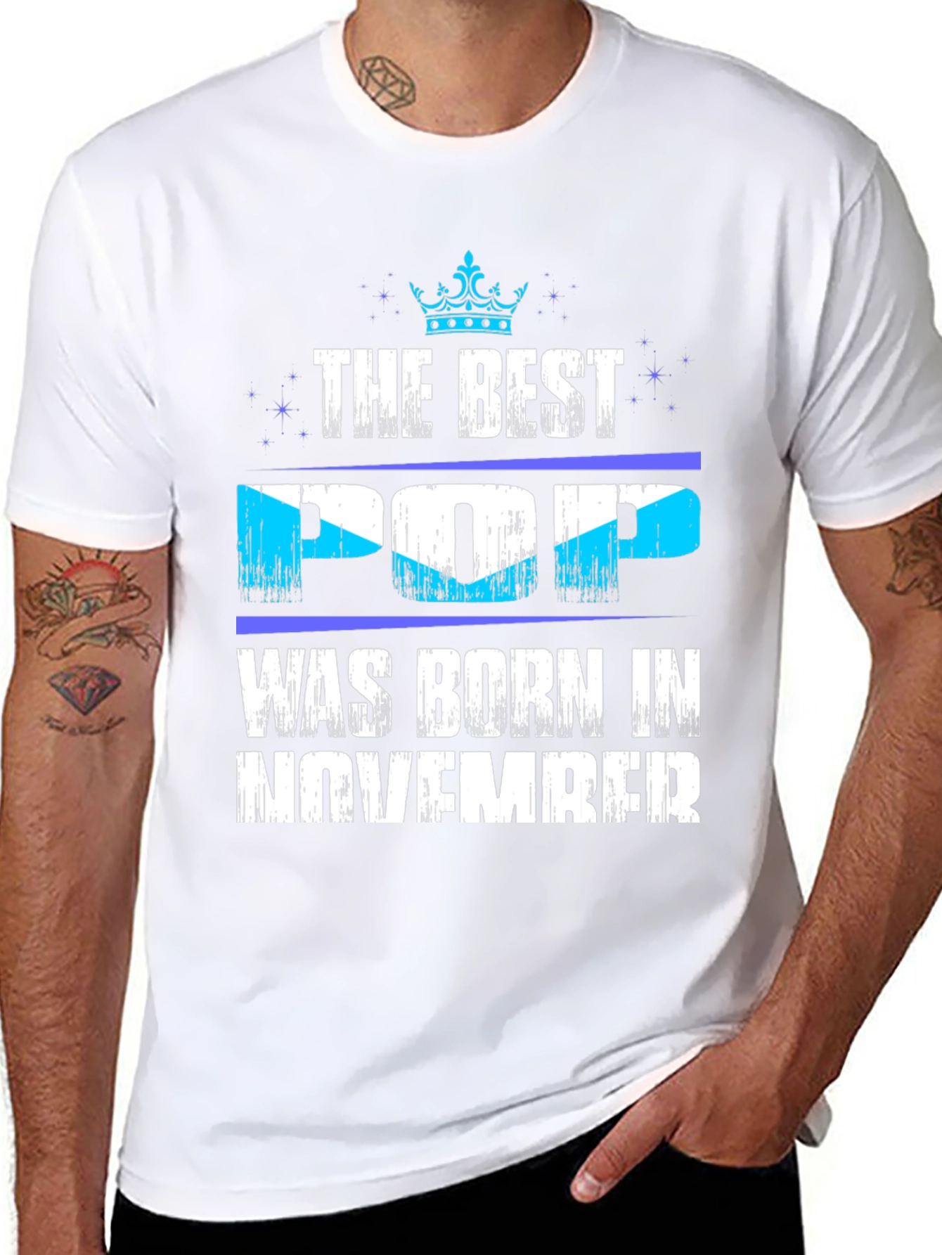 Best Pop Born in November T-Shirt