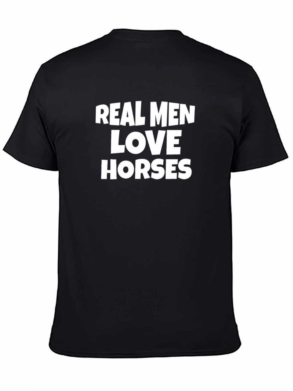Real Men Love Horses Graphic Tee
