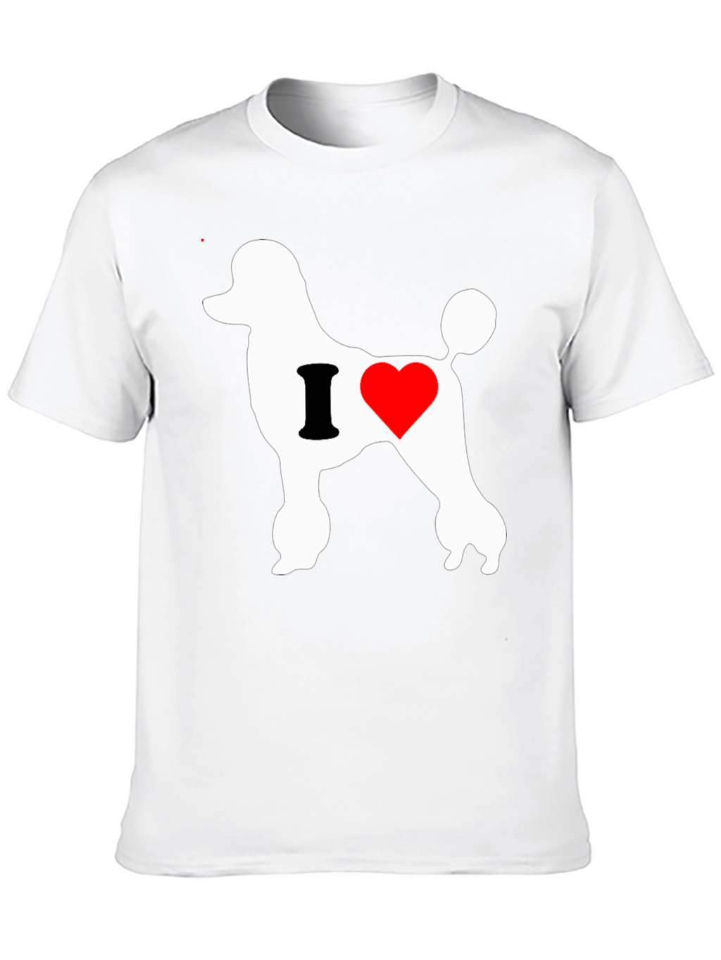 I Love Poodles T-Shirt
