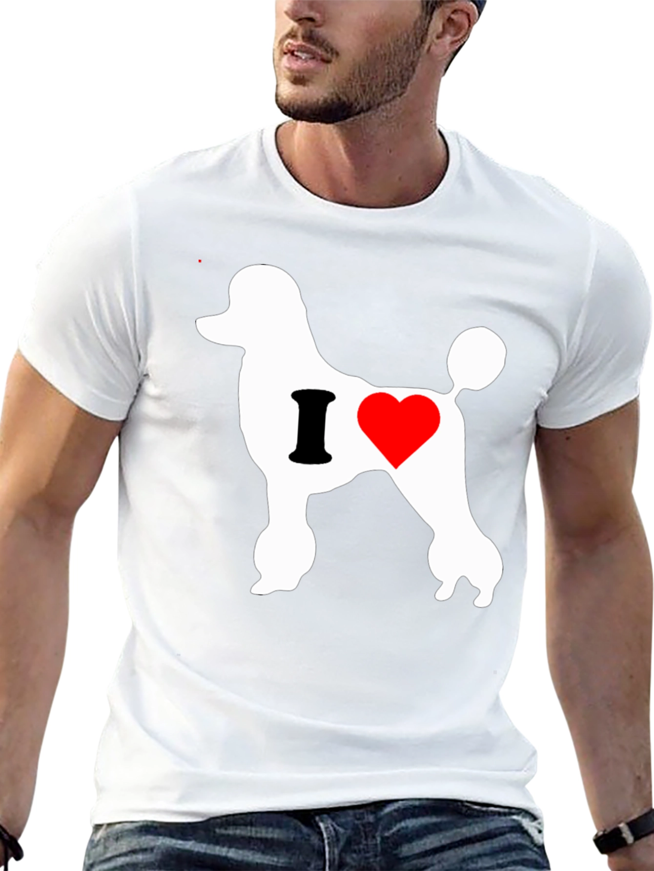 I Love Poodles T-Shirt