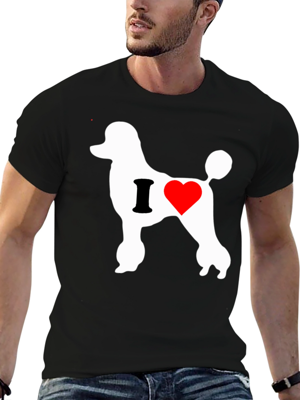 I Love Poodles T-Shirt