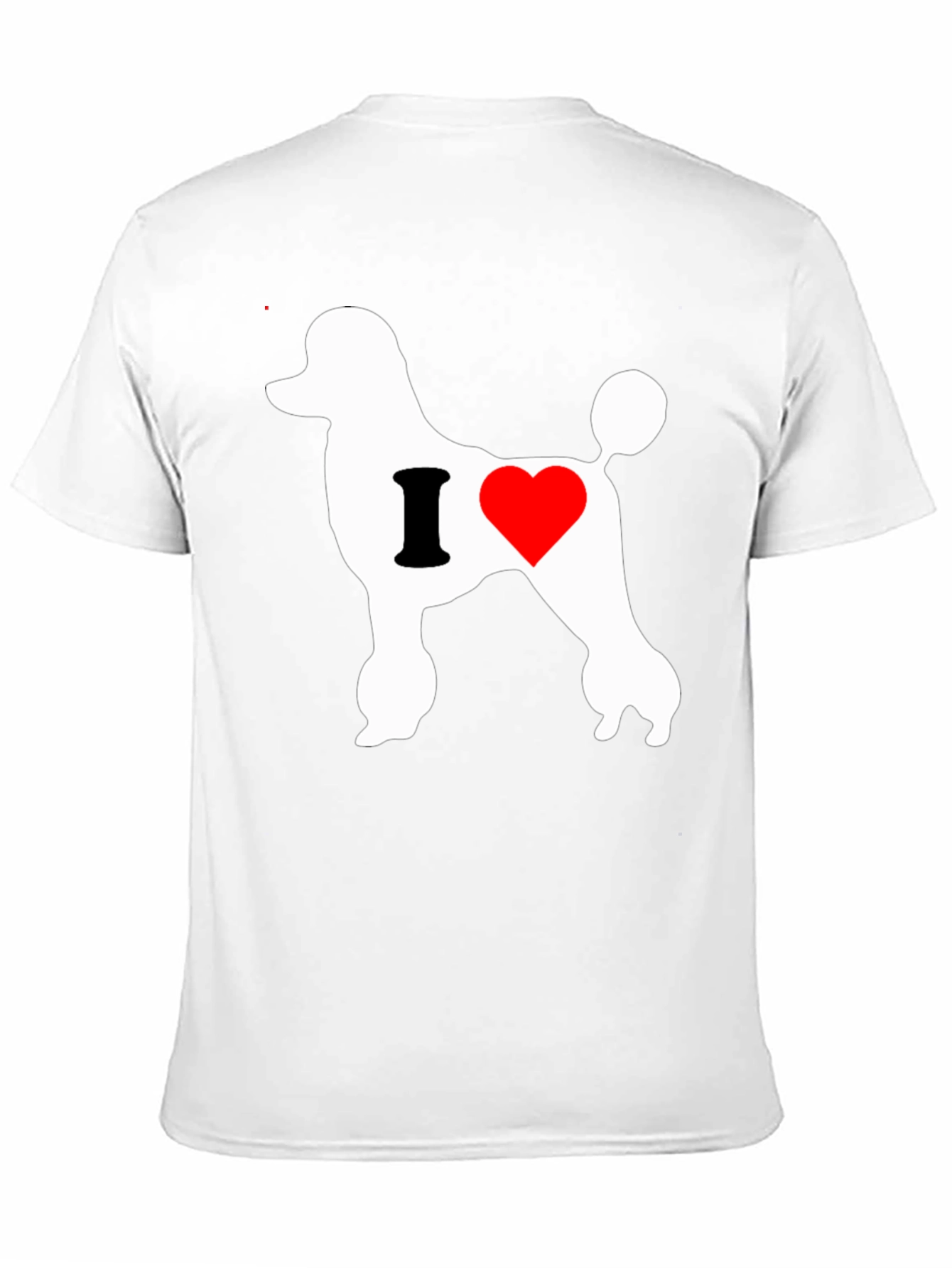 I Love Poodles T-Shirt