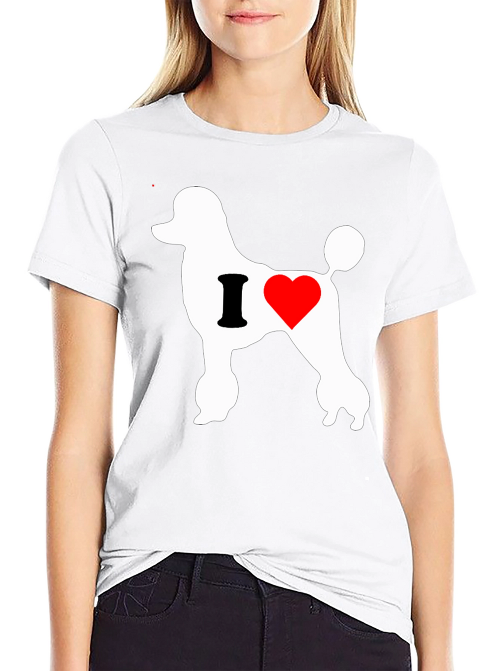 I Love Poodles T-Shirt