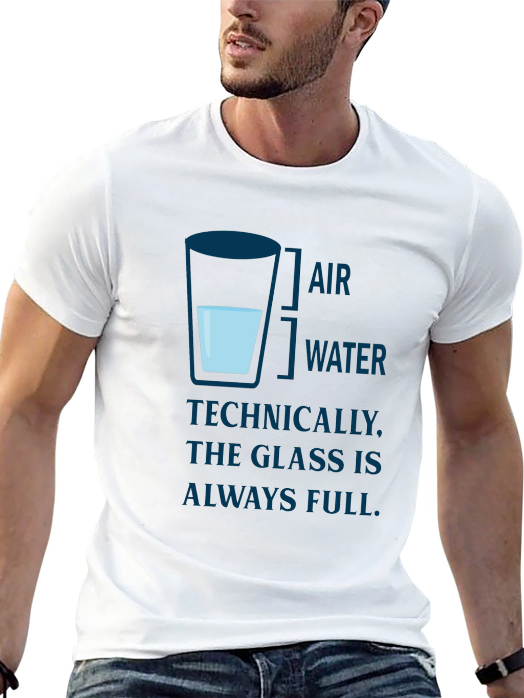 The Glass is Always Full T-Shirt