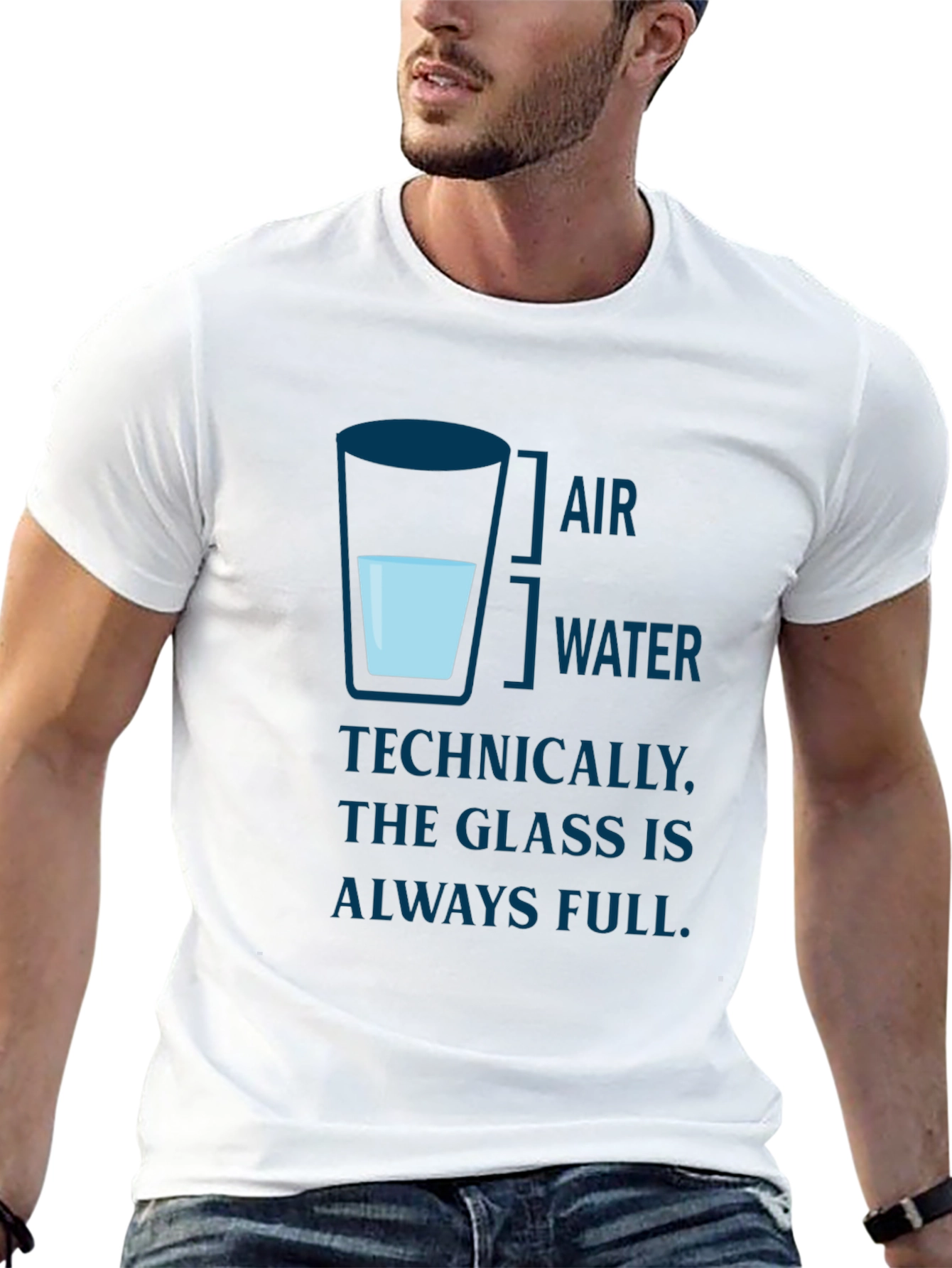 The Glass is Always Full T-Shirt