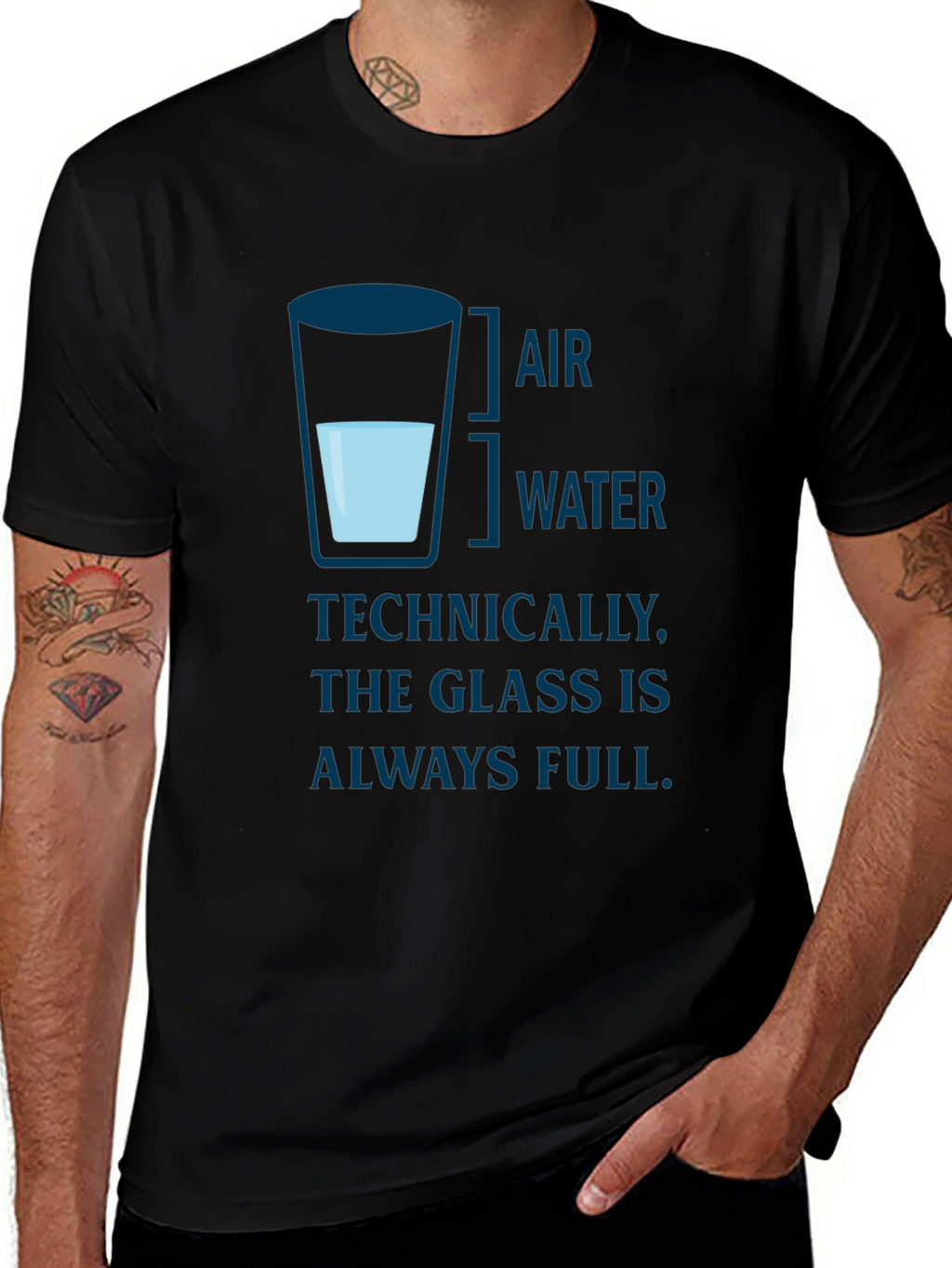 The Glass is Always Full T-Shirt