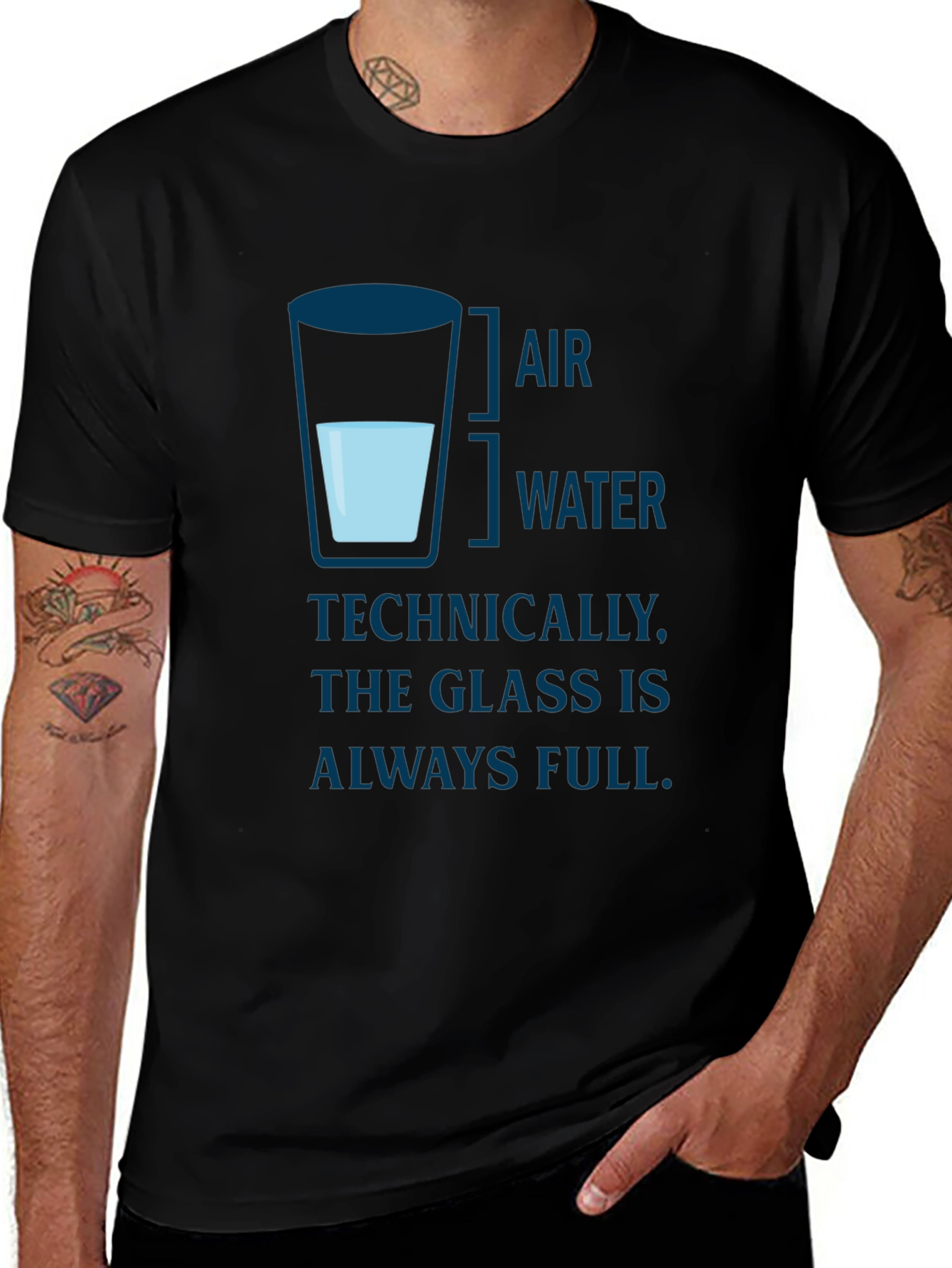 The Glass is Always Full T-Shirt