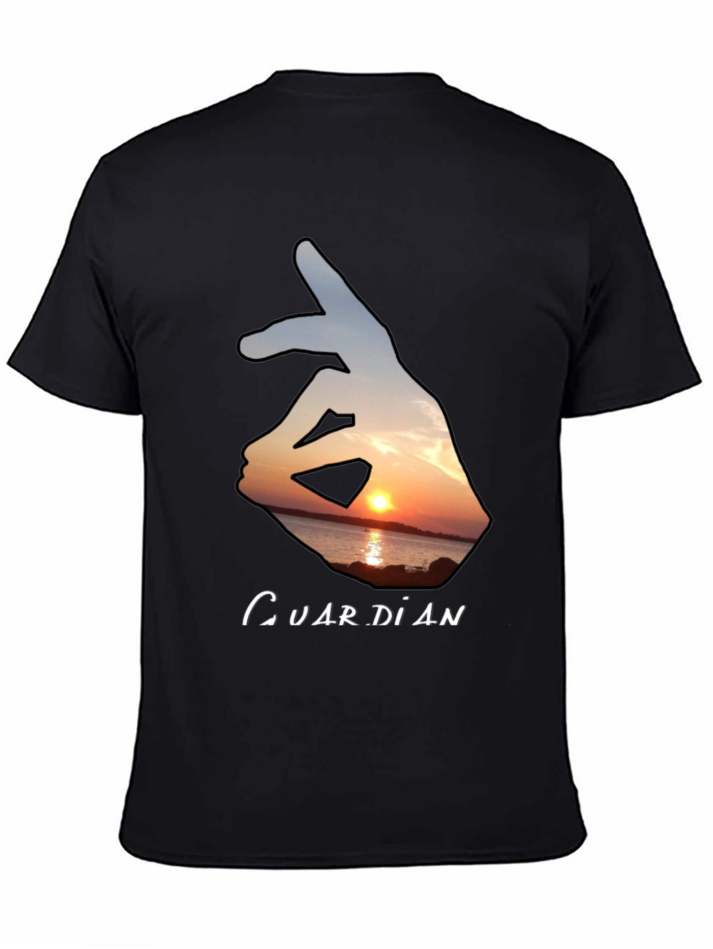 Guardian Sunset Graphic T-Shirt