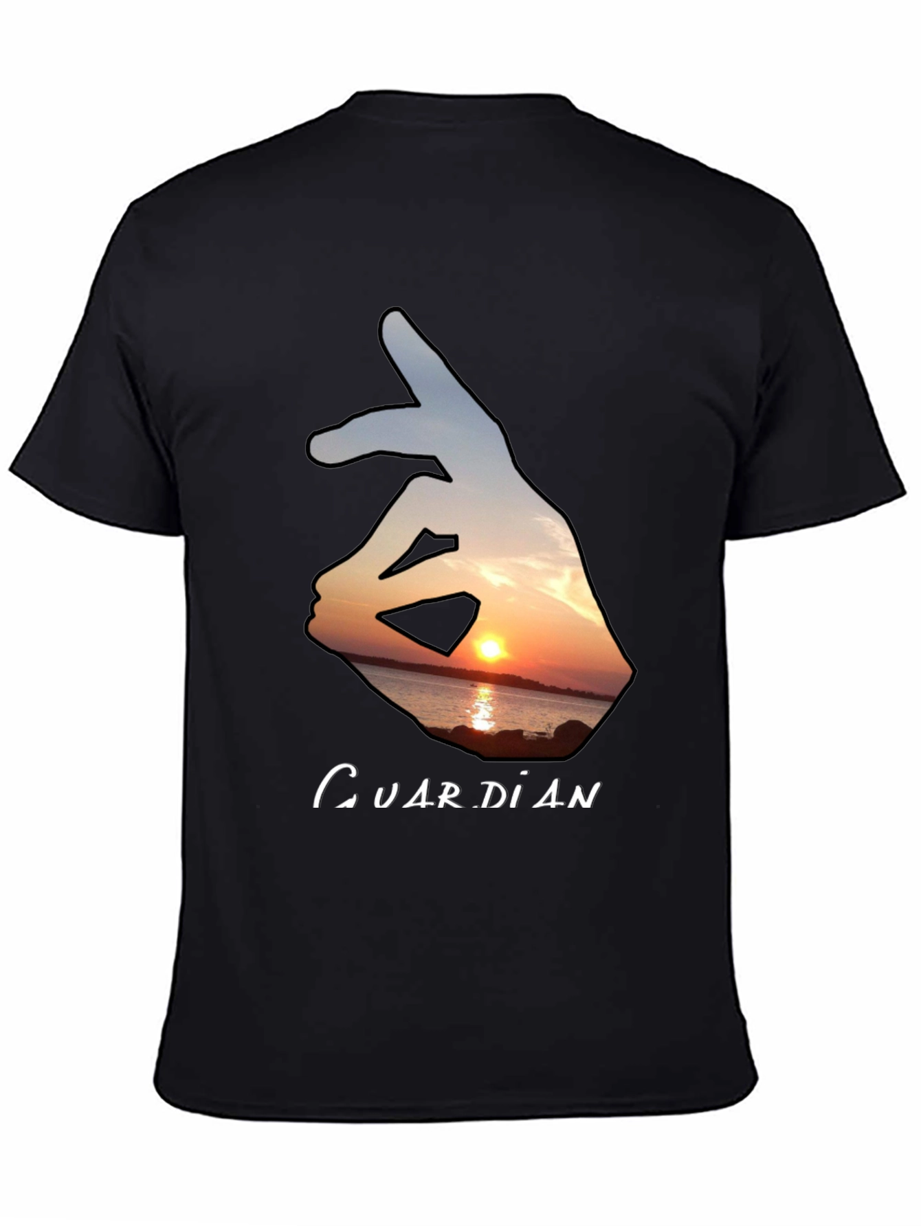 Guardian Sunset Graphic T-Shirt