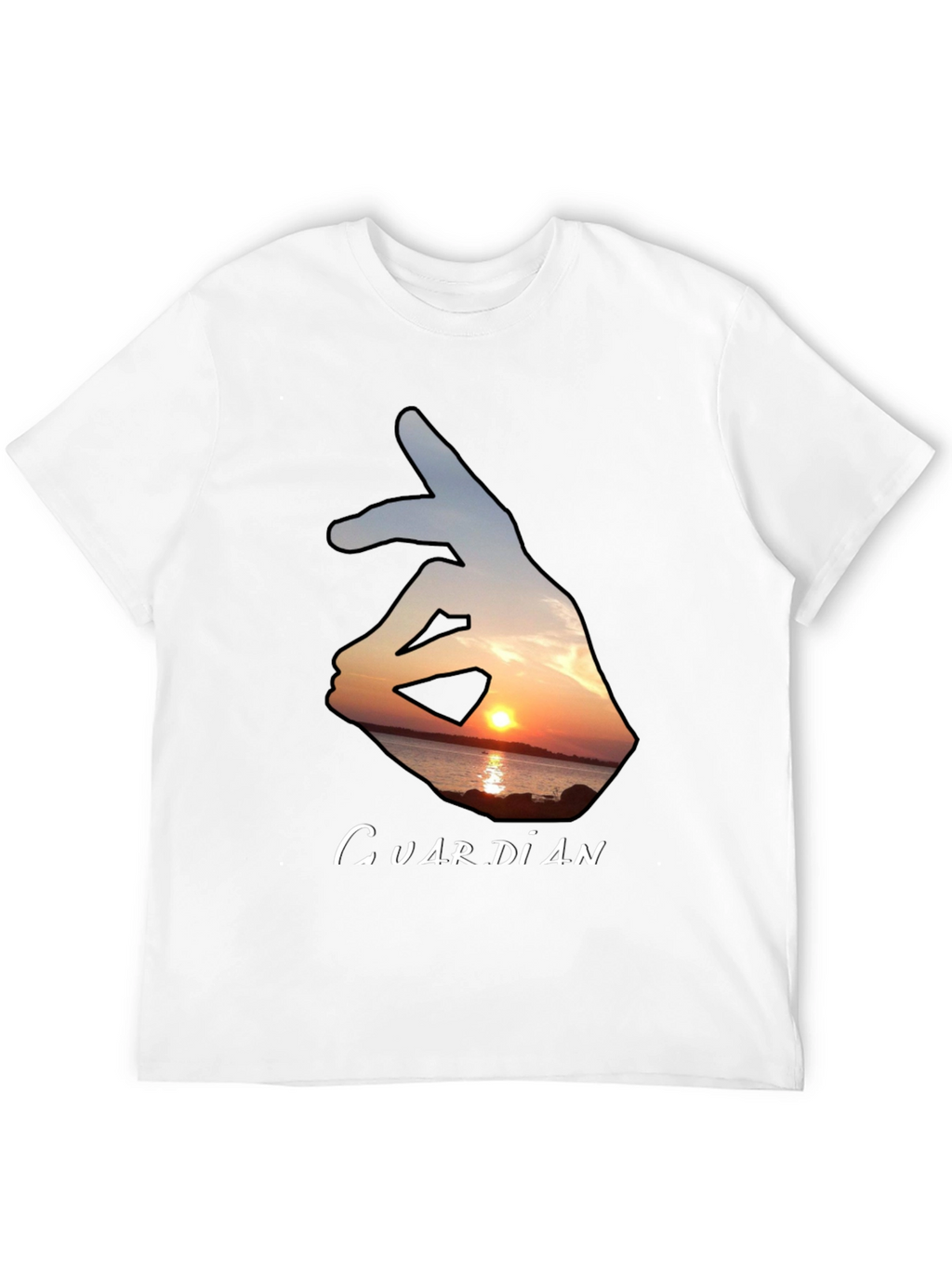 Guardian Sunset Graphic T-Shirt