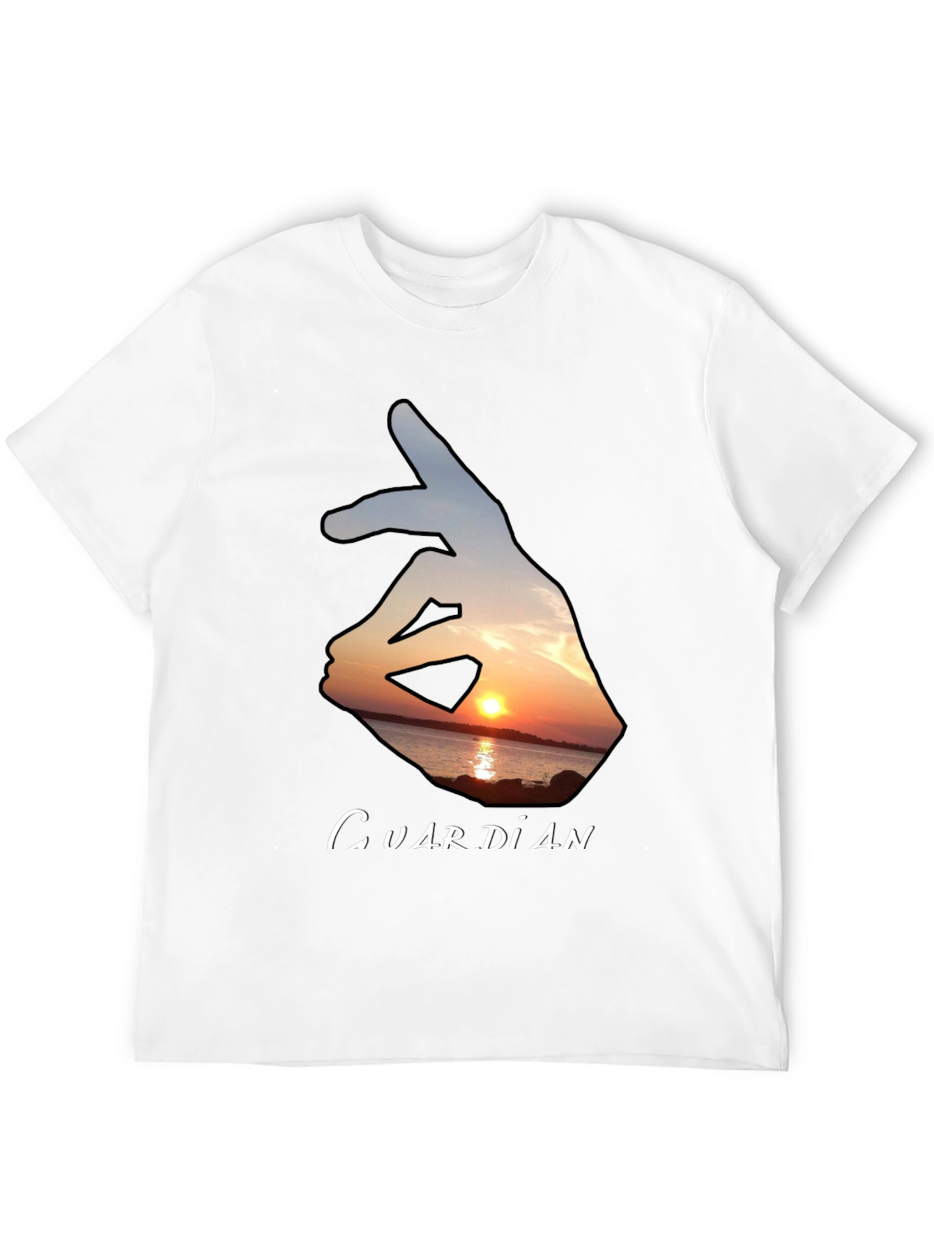 Guardian Sunset Graphic T-Shirt
