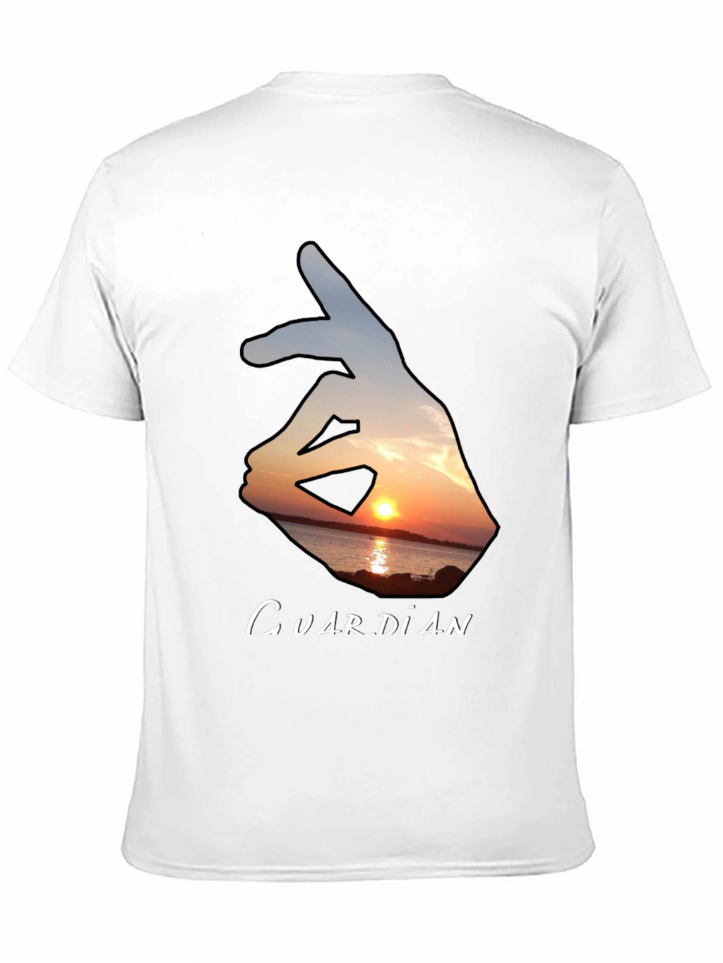 Guardian Sunset Graphic T-Shirt