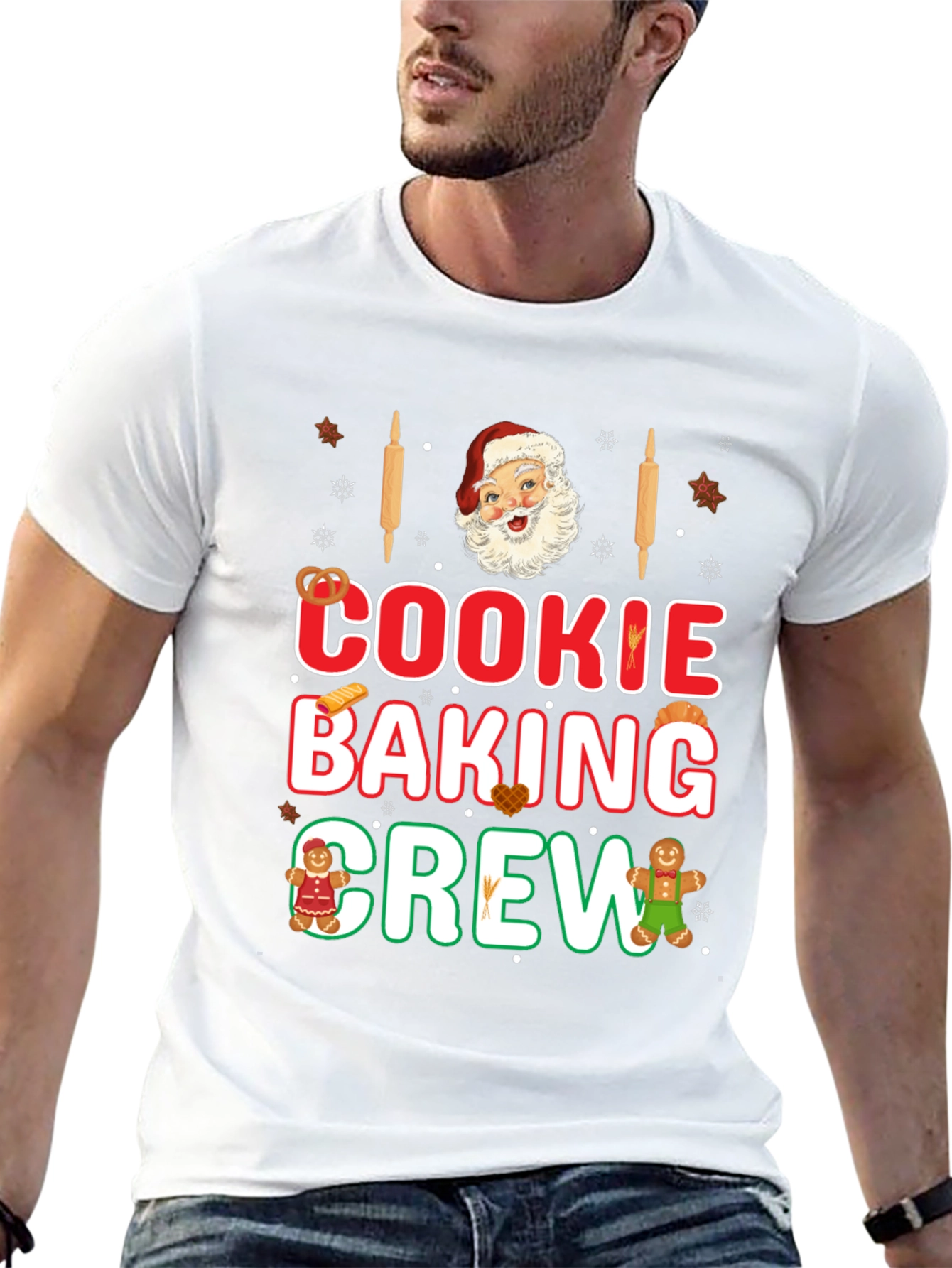 Cookie Baking Crew Holiday Graphic Tee