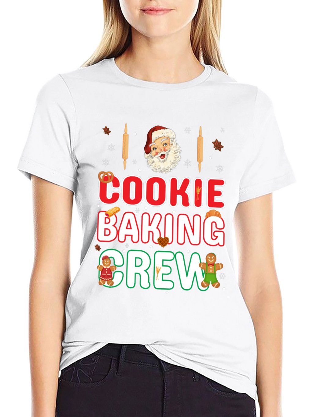 Cookie Baking Crew Holiday Graphic Tee