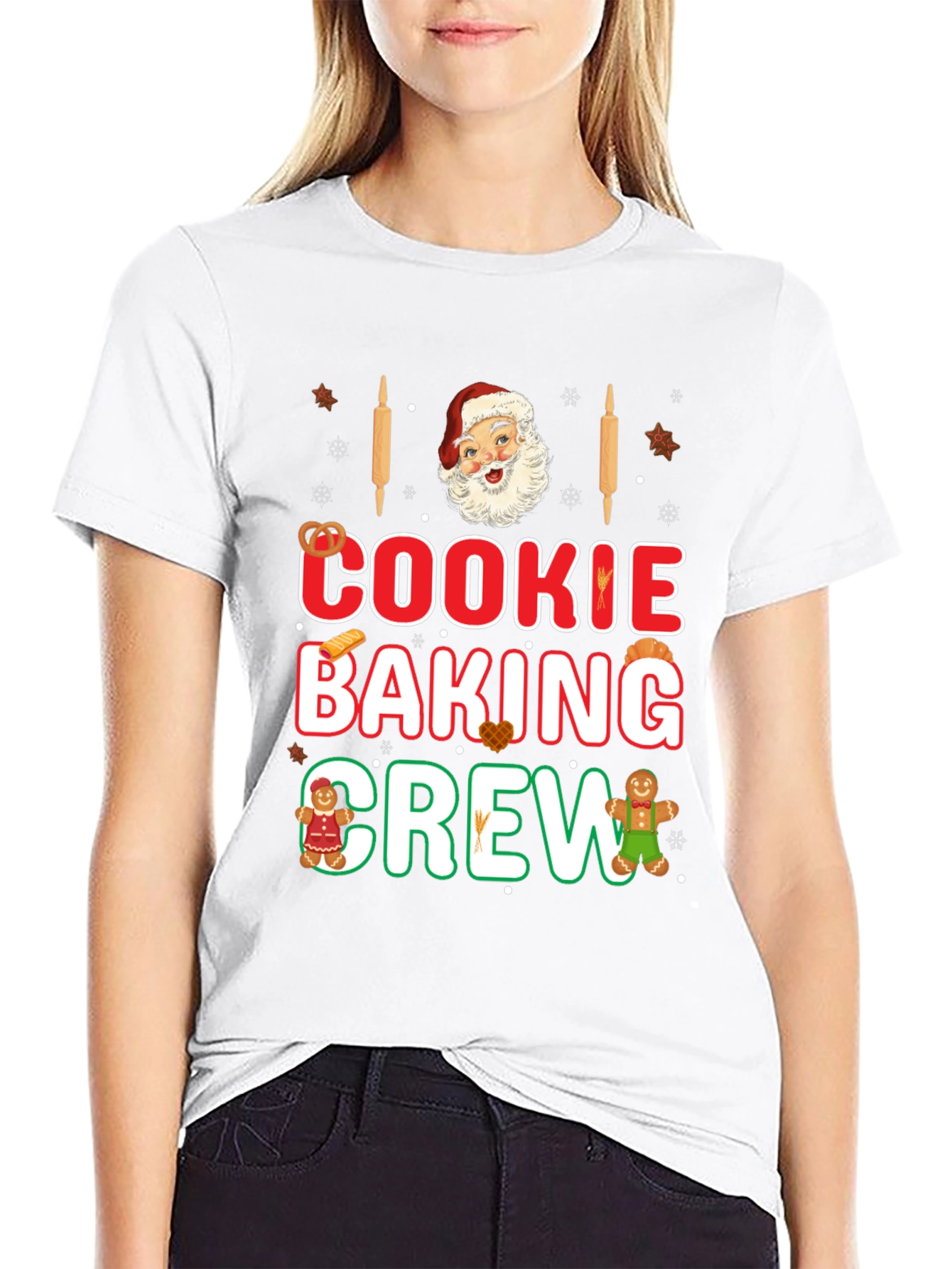 Cookie Baking Crew Holiday Graphic Tee