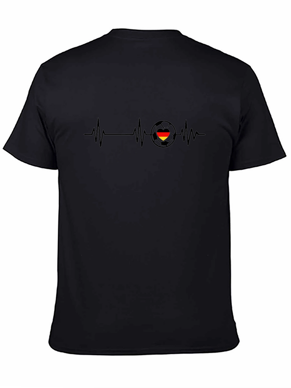 Germany Soccer Heartbeat Graphic Tee