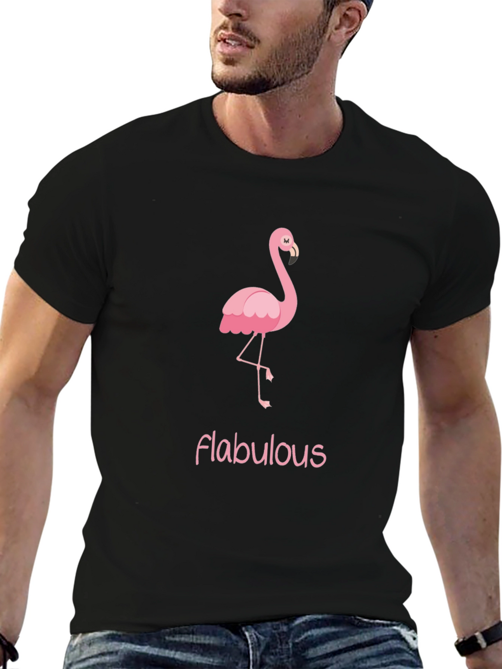 Flabulous Flamingo Graphic Tee