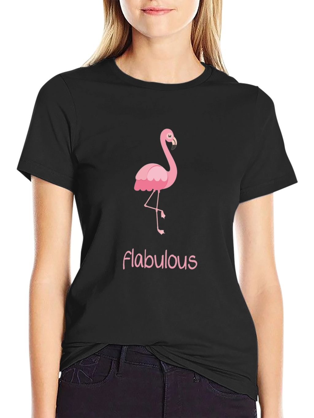 Flabulous Flamingo Graphic Tee