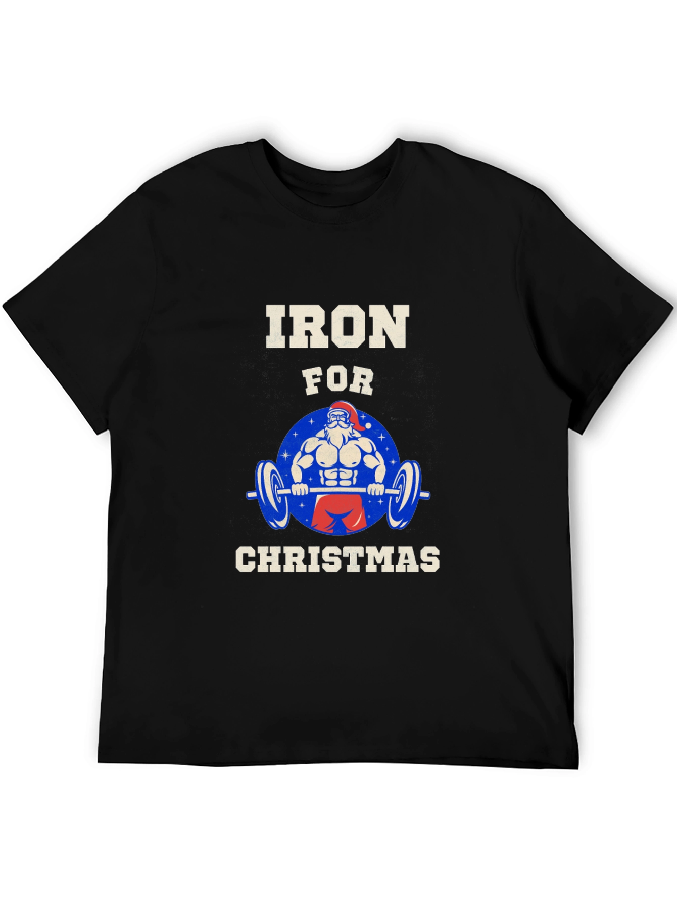 Iron for Christmas Graphic T-Shirt