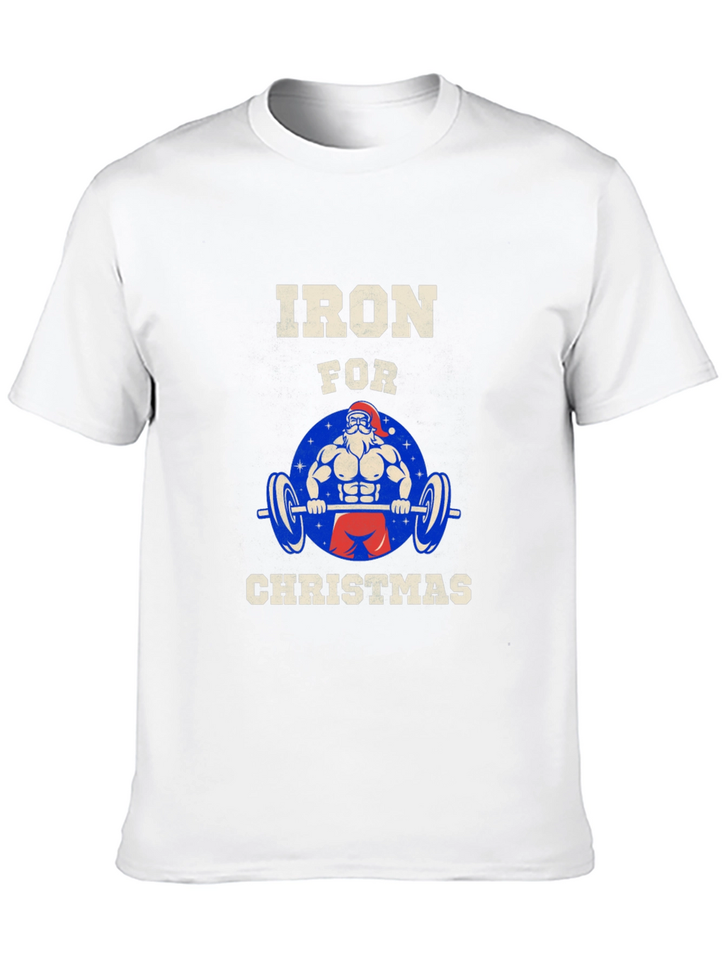 Iron for Christmas Graphic T-Shirt