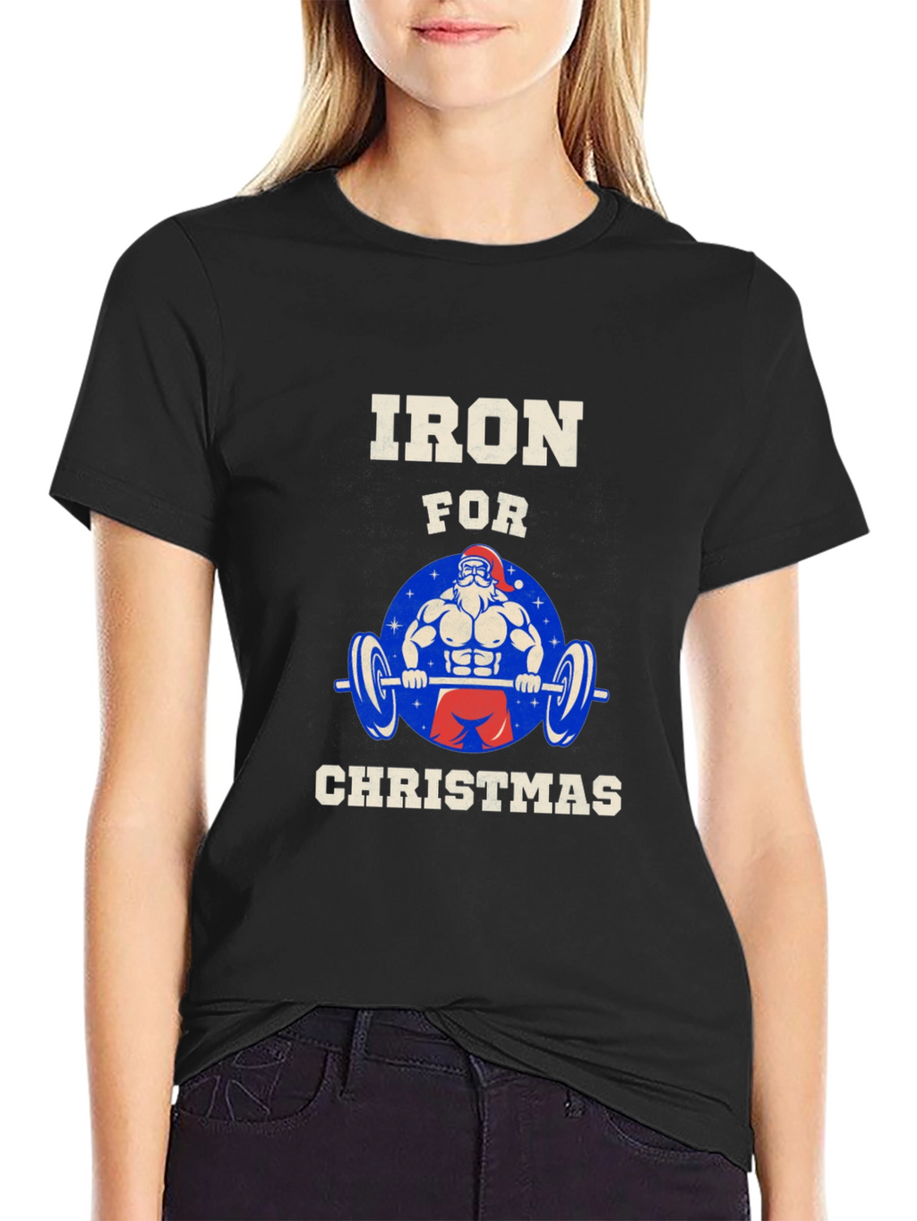 Iron for Christmas Graphic T-Shirt