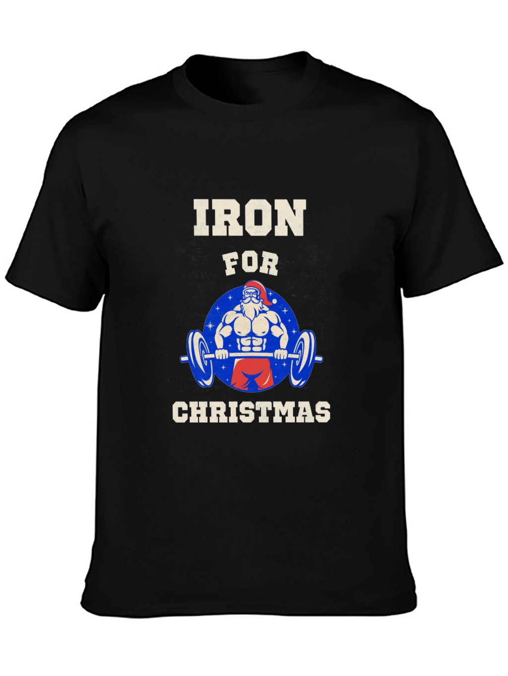 Iron for Christmas Graphic T-Shirt
