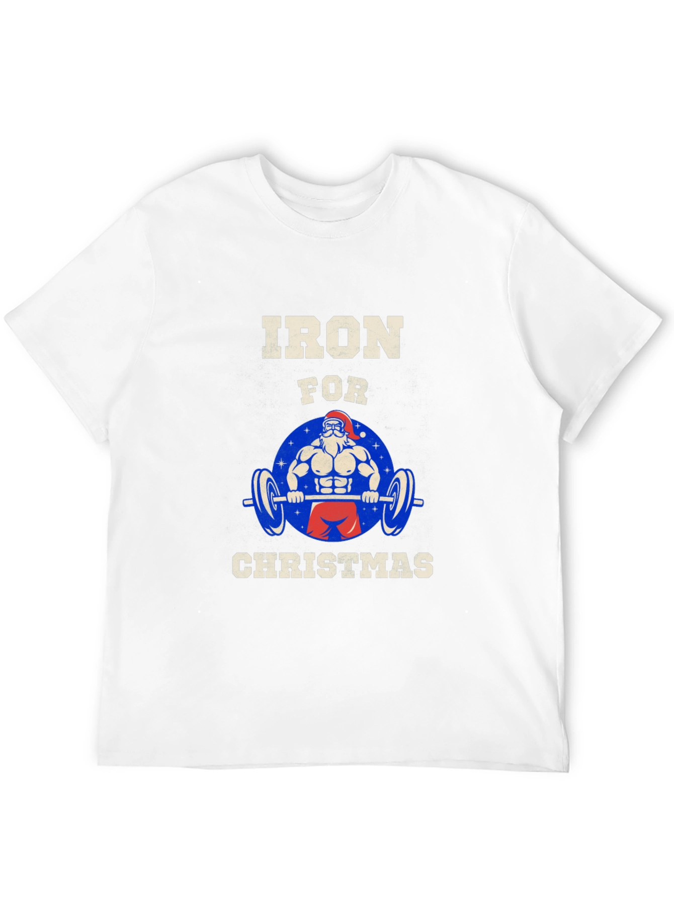 Iron for Christmas Graphic T-Shirt