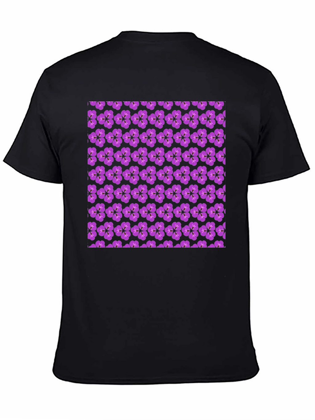 Floral Print Crew Neck T-Shirt