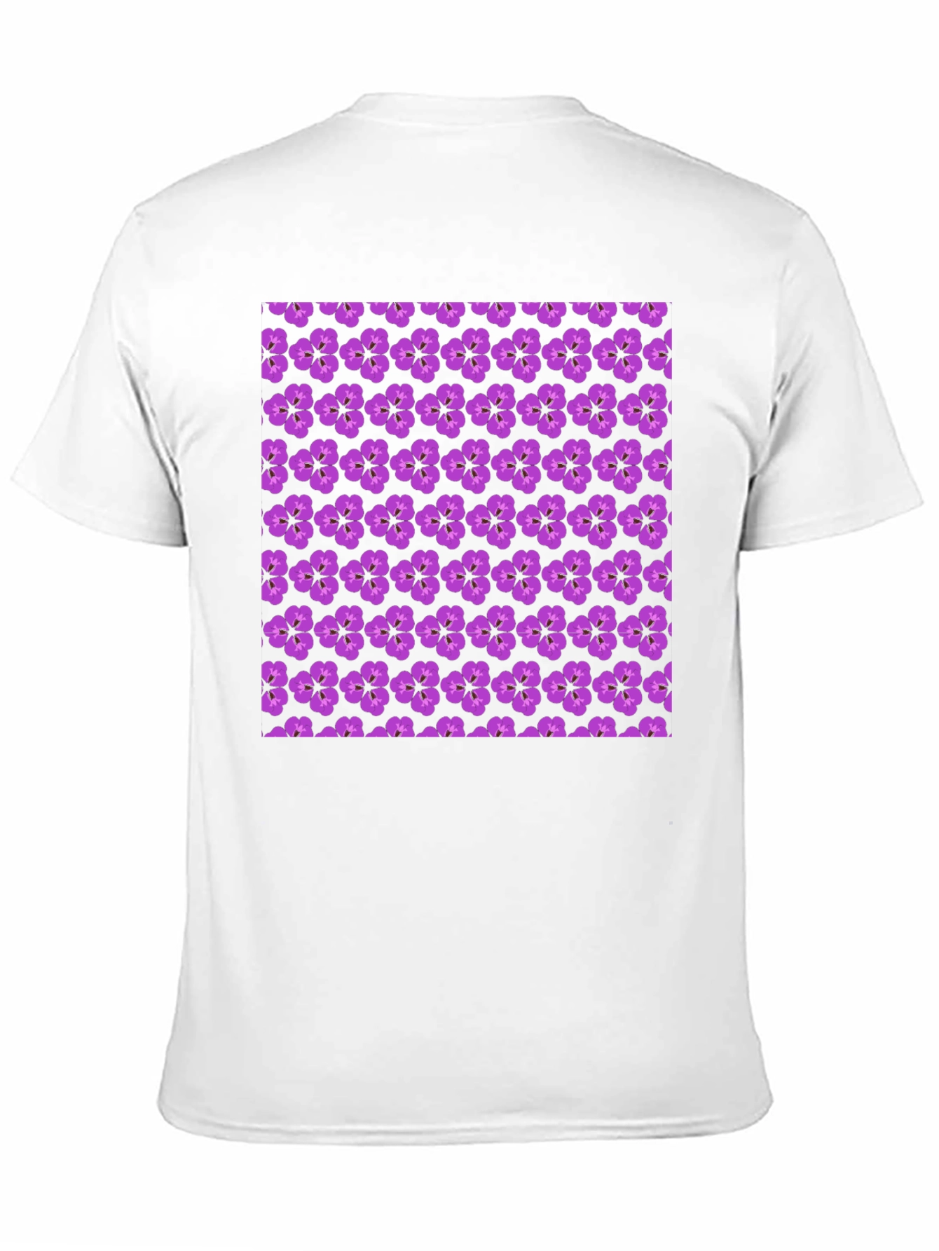 Floral Print Crew Neck T-Shirt
