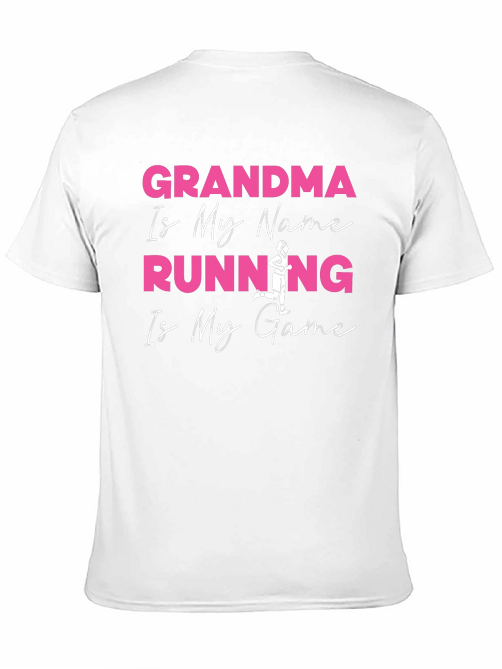Grandma Running T-Shirt - Gift for Runners