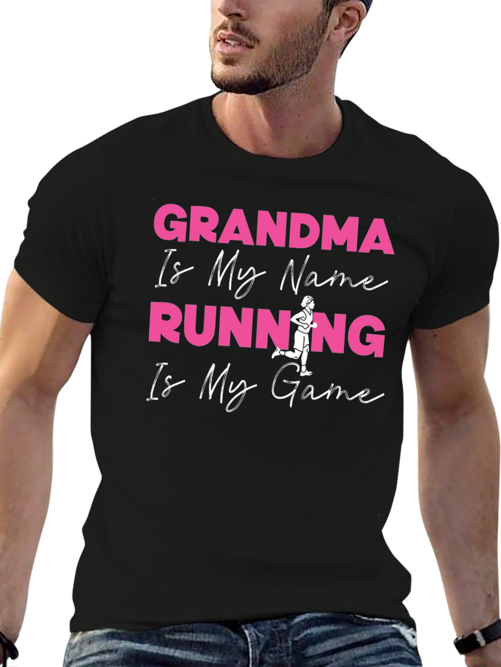 Grandma Running T-Shirt - Gift for Runners