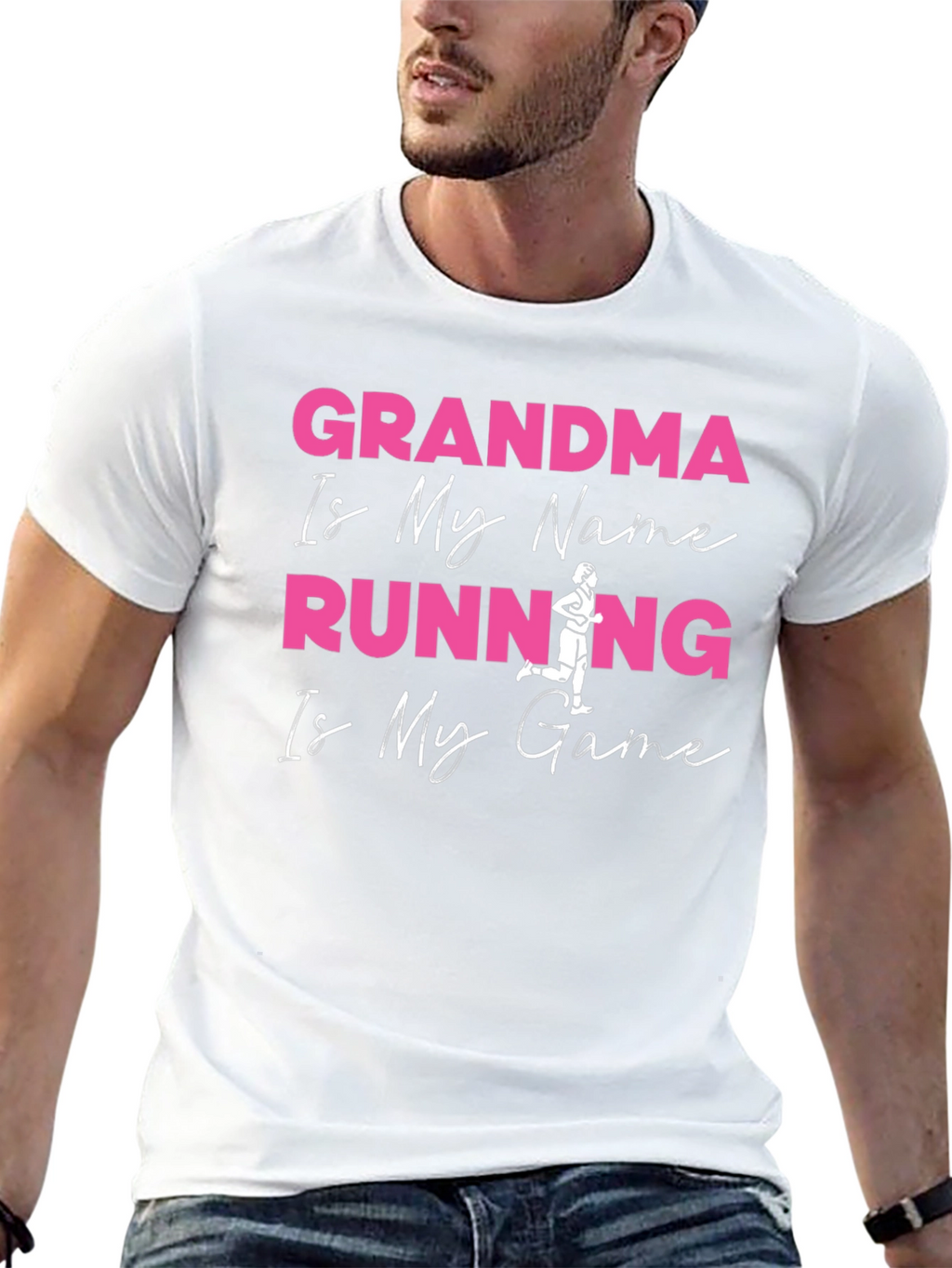 Grandma Running T-Shirt - Gift for Runners