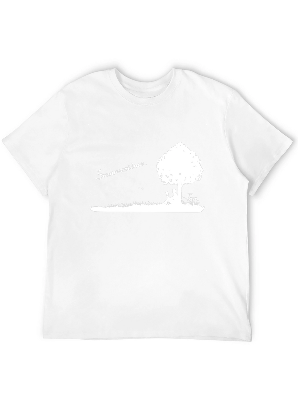 Summertime Graphic T-Shirt - Relaxed Fit Cotton Tee