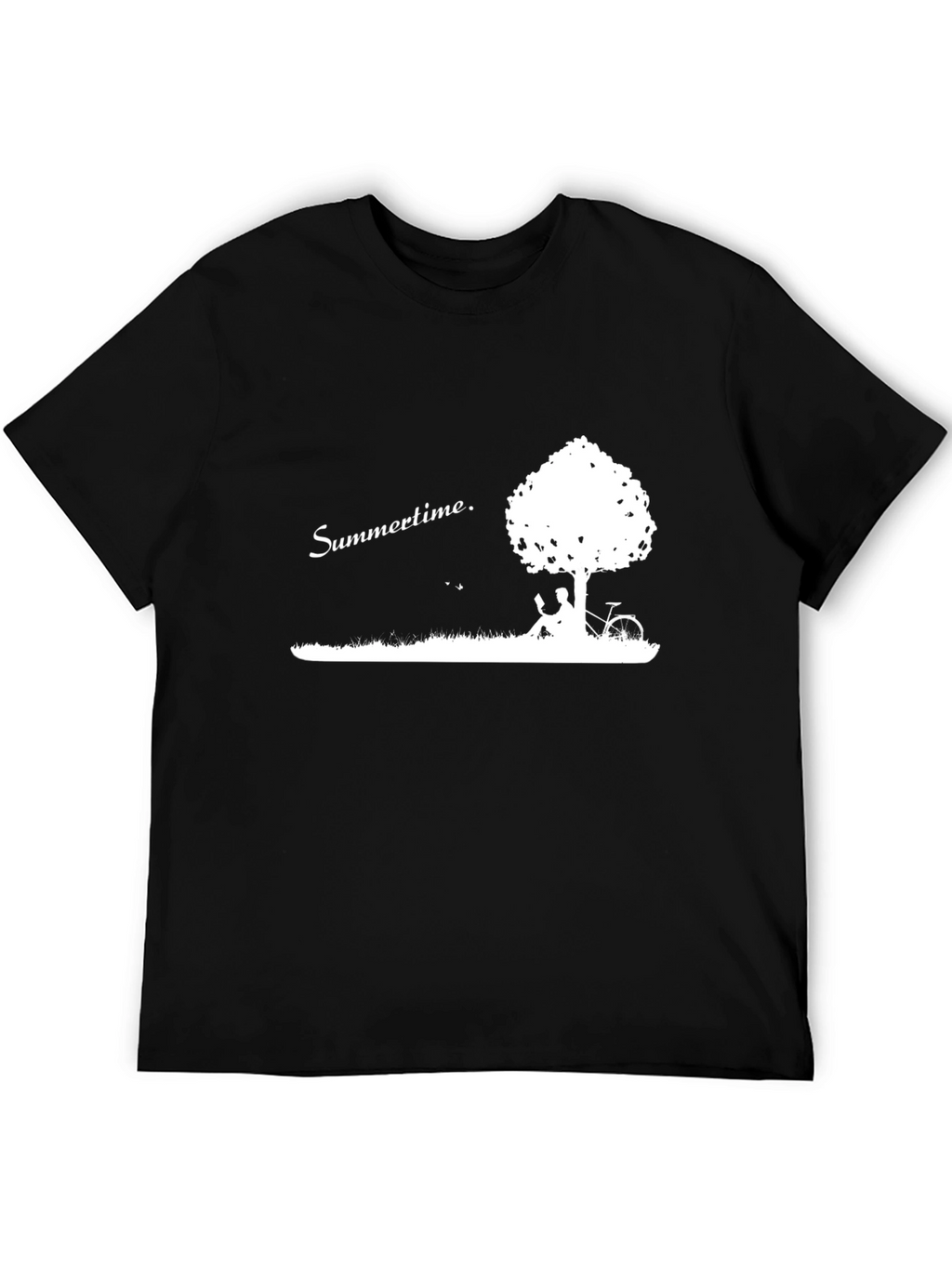 Summertime Graphic T-Shirt - Relaxed Fit Cotton Tee