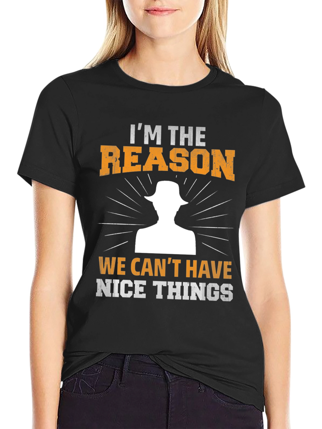 Im The Reason T-Shirt - Funny Novelty Tee