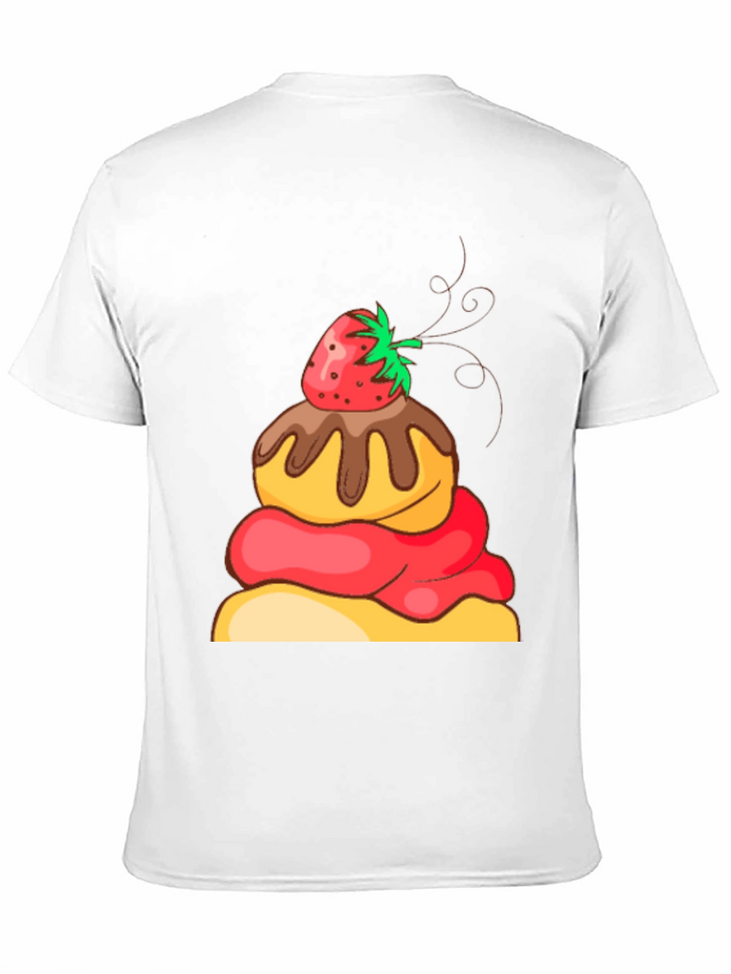 Dessert Graphic Black T-Shirt