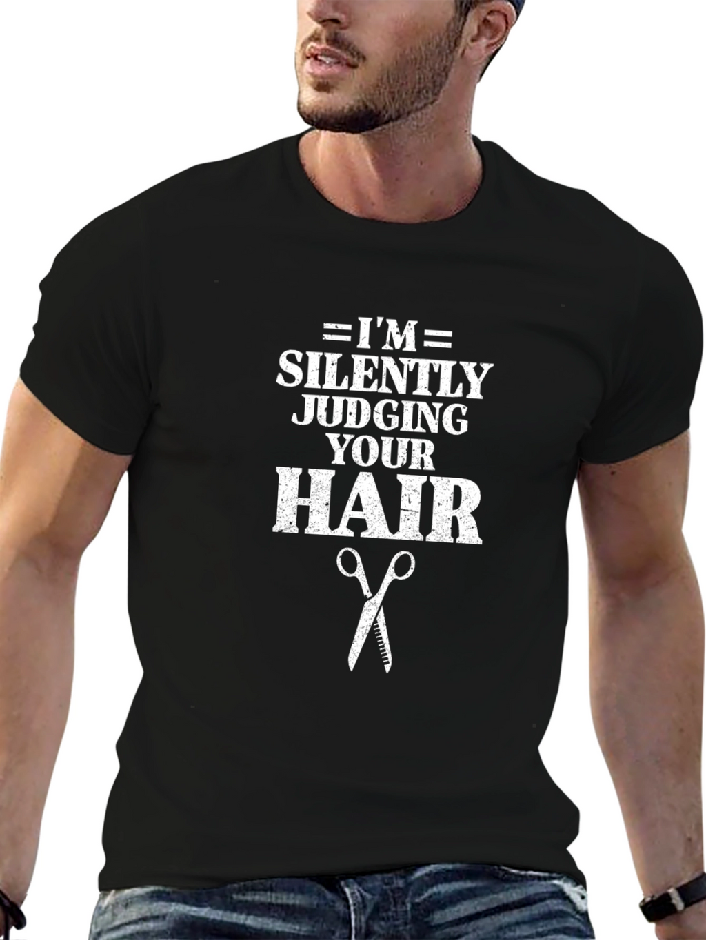 Im Silently Judging Your Hair T-Shirt