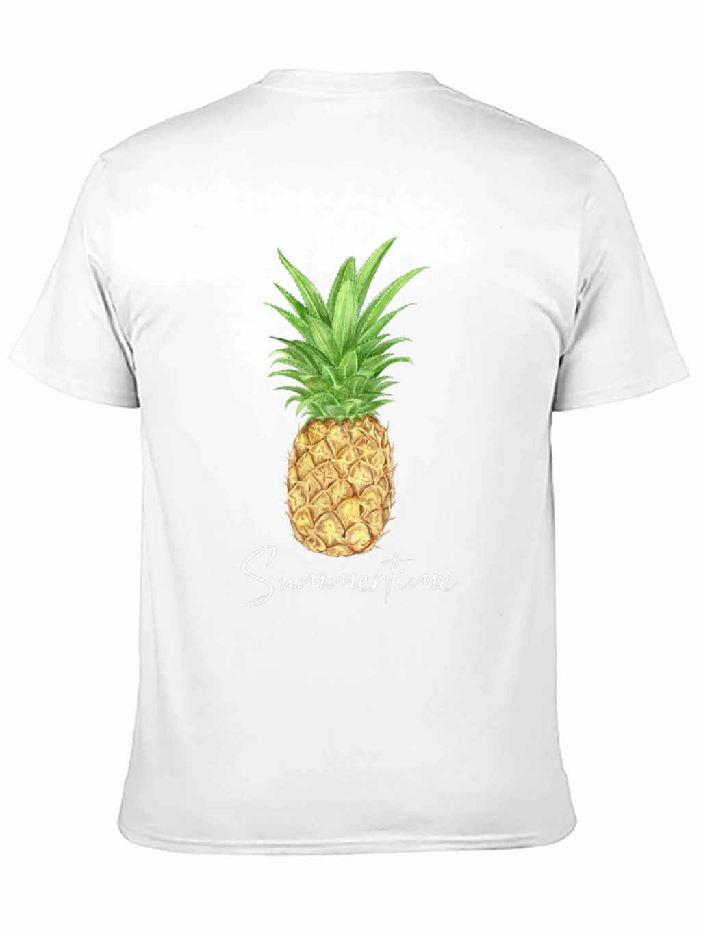 Pineapple Summertime Graphic Tee - Black