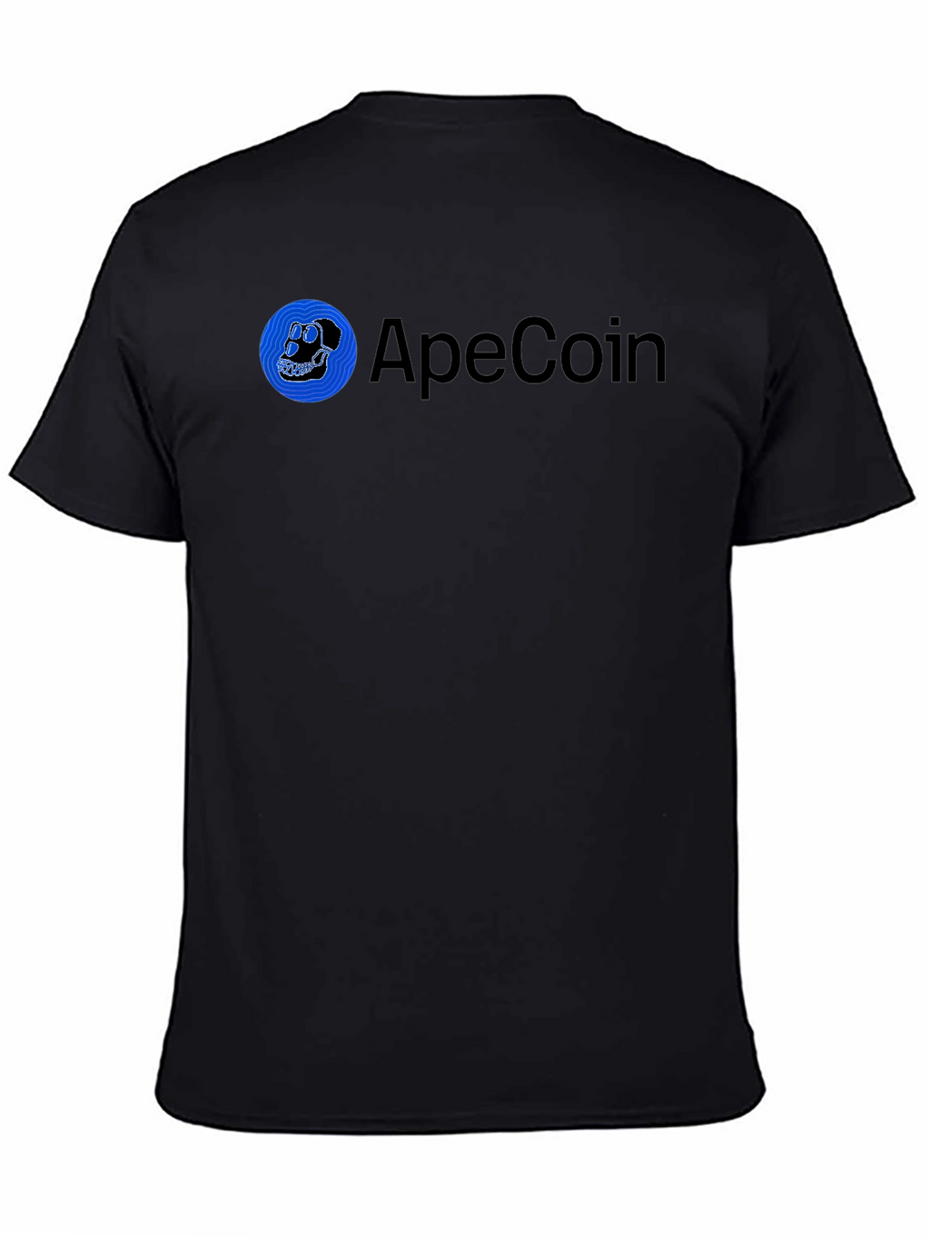ApeCoin Black T-Shirt - Crypto Fashion